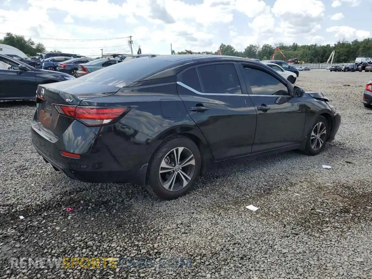 3 Photograph of a damaged car 3N1AB8CV5MY259408 NISSAN SENTRA 2021