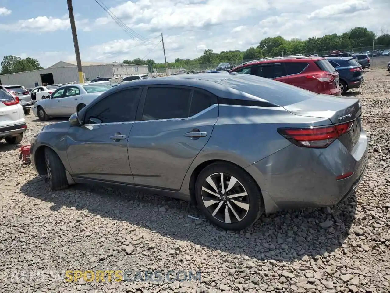2 Photograph of a damaged car 3N1AB8CV5MY260011 NISSAN SENTRA 2021