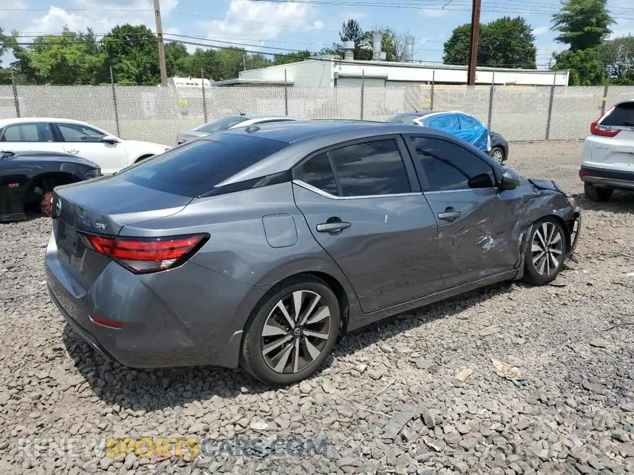 3 Photograph of a damaged car 3N1AB8CV5MY260011 NISSAN SENTRA 2021