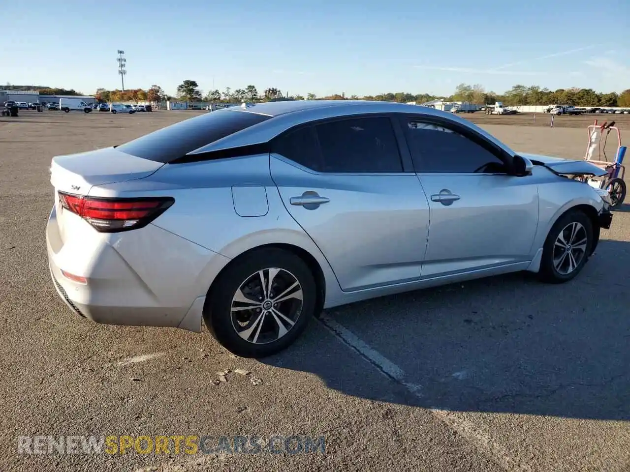 3 Photograph of a damaged car 3N1AB8CV5MY276161 NISSAN SENTRA 2021