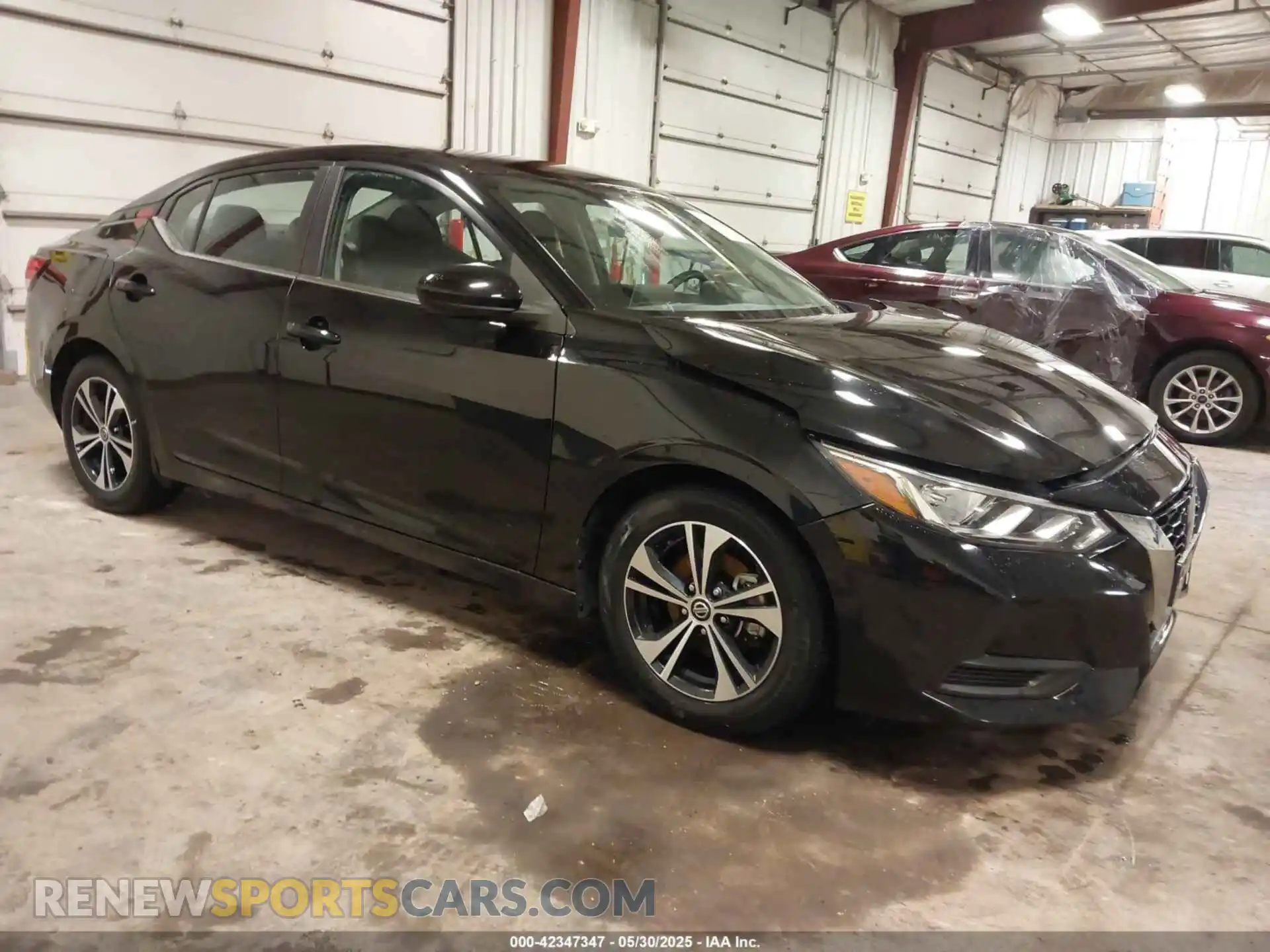 1 Photograph of a damaged car 3N1AB8CV5MY283210 NISSAN SENTRA 2021