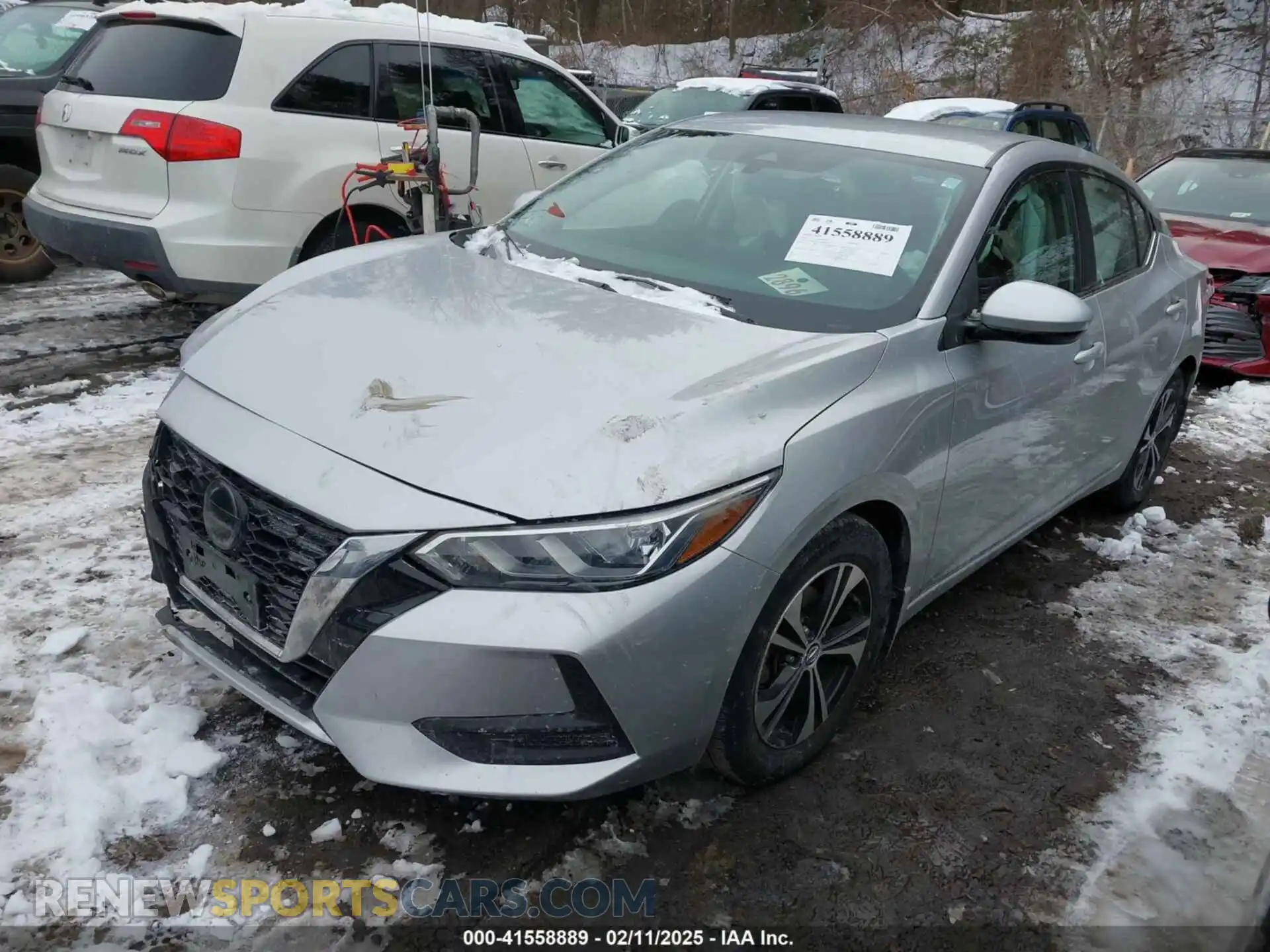 2 Photograph of a damaged car 3N1AB8CV5MY292750 NISSAN SENTRA 2021
