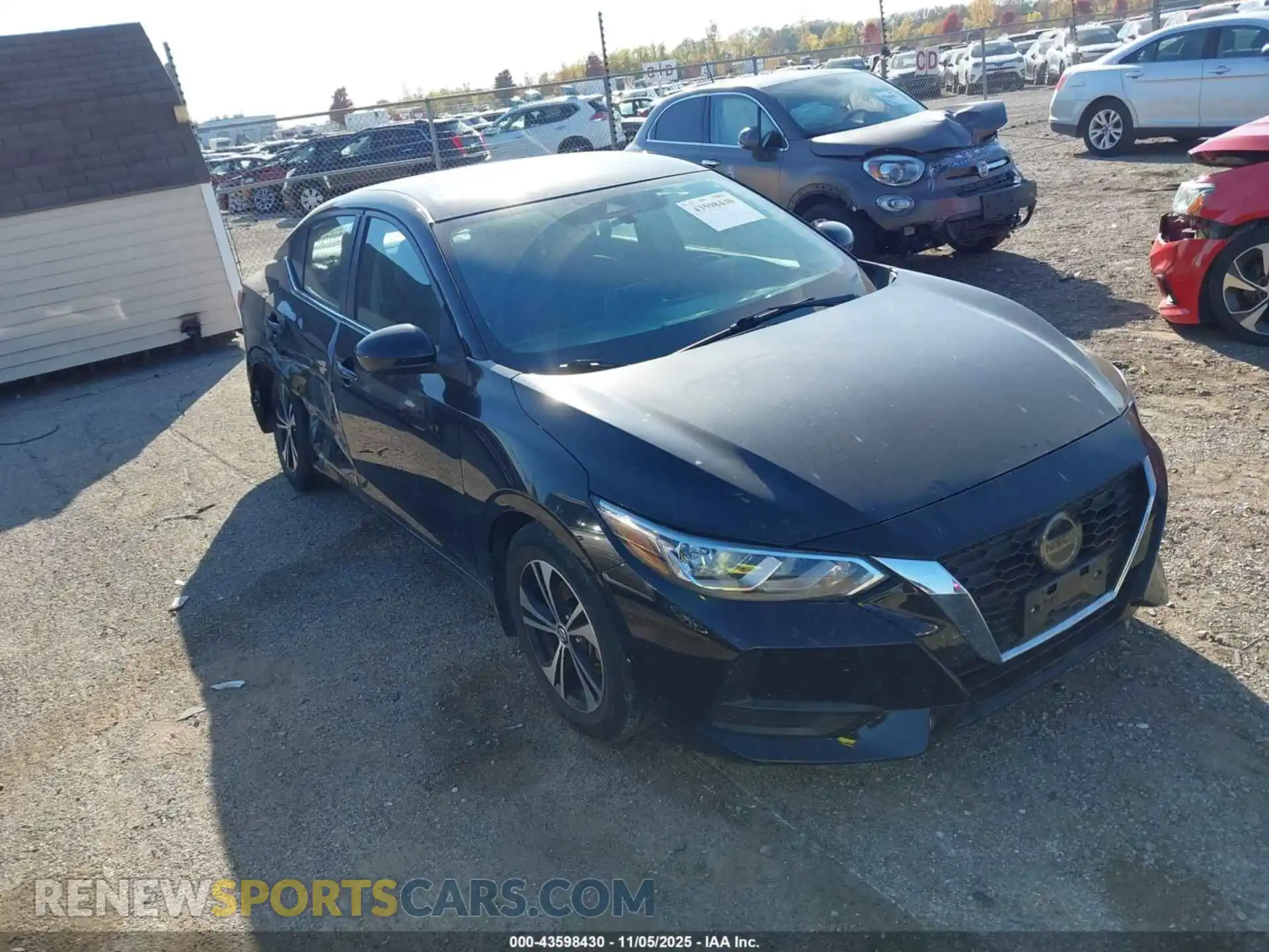 1 Photograph of a damaged car 3N1AB8CV5MY292876 NISSAN SENTRA 2021