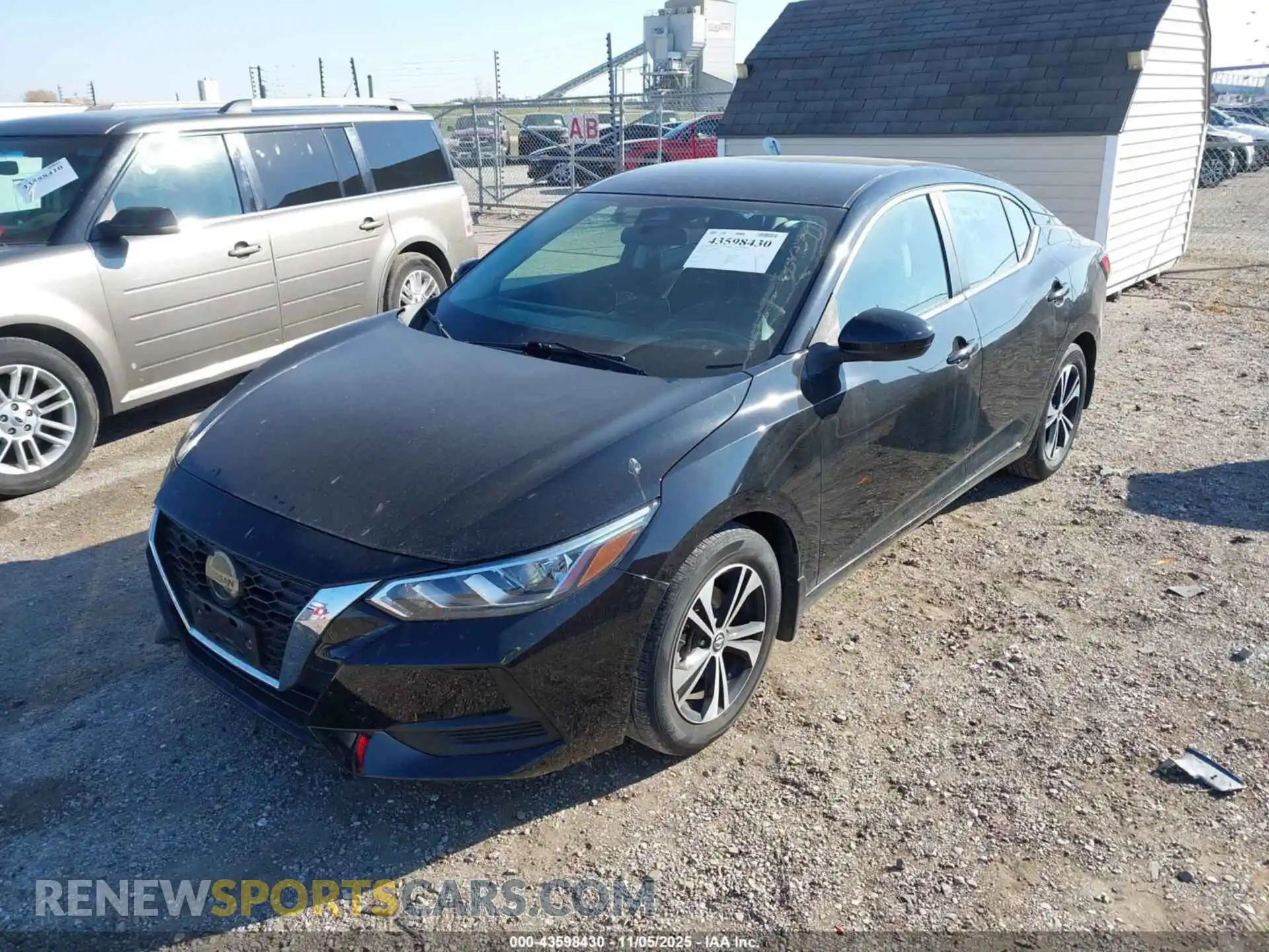 2 Photograph of a damaged car 3N1AB8CV5MY292876 NISSAN SENTRA 2021
