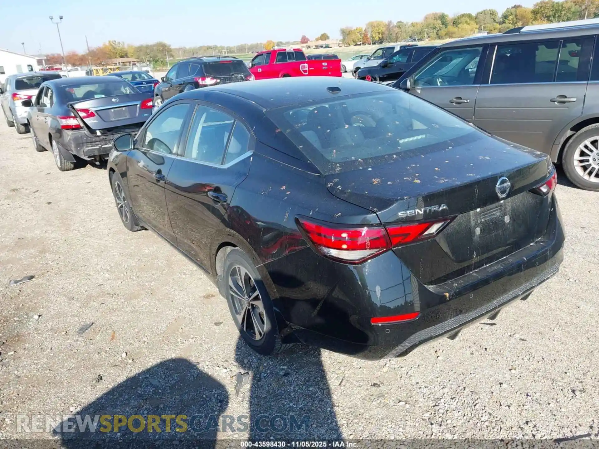 3 Photograph of a damaged car 3N1AB8CV5MY292876 NISSAN SENTRA 2021