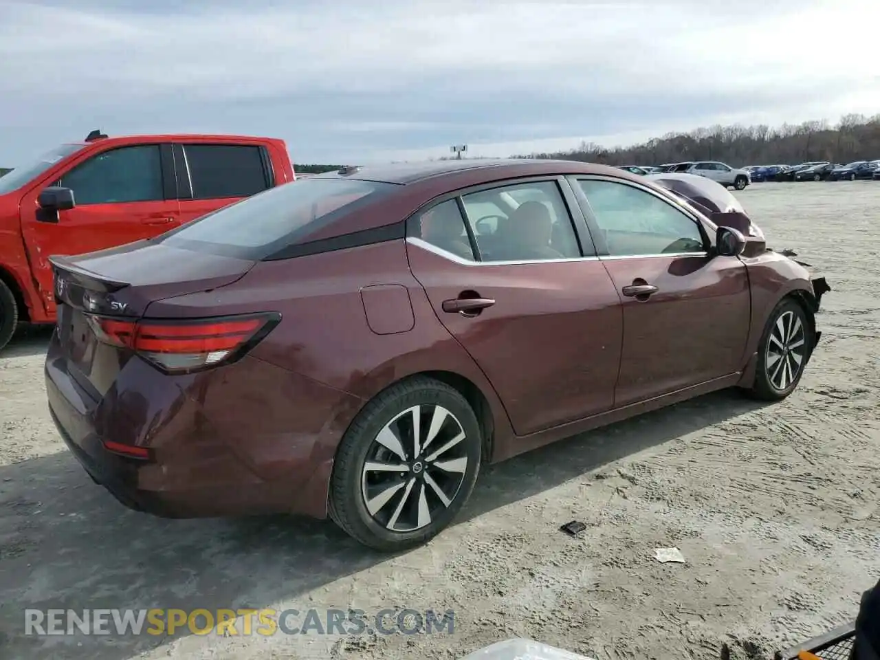 3 Photograph of a damaged car 3N1AB8CV5MY296782 NISSAN SENTRA 2021