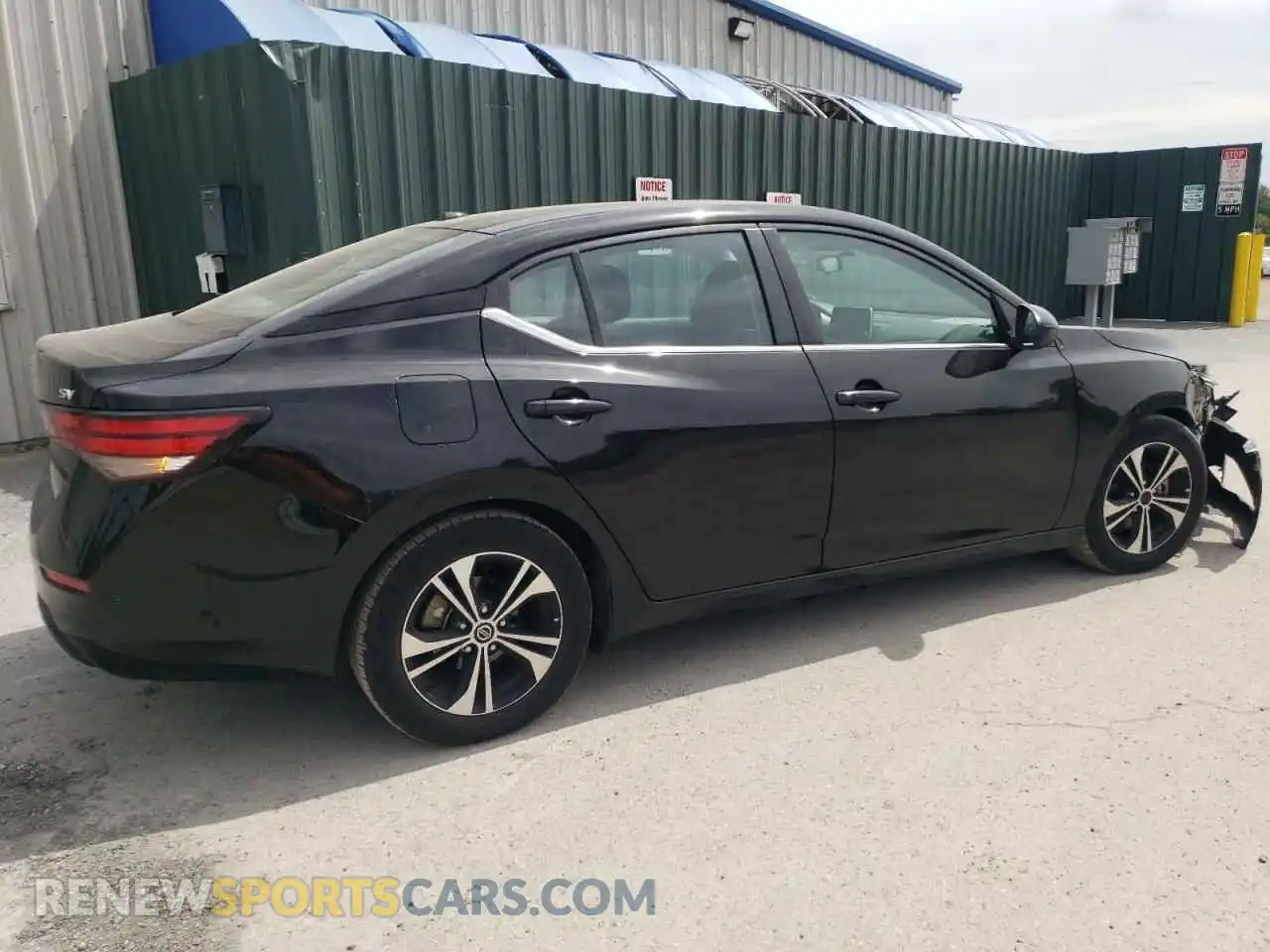 3 Photograph of a damaged car 3N1AB8CV5MY306016 NISSAN SENTRA 2021