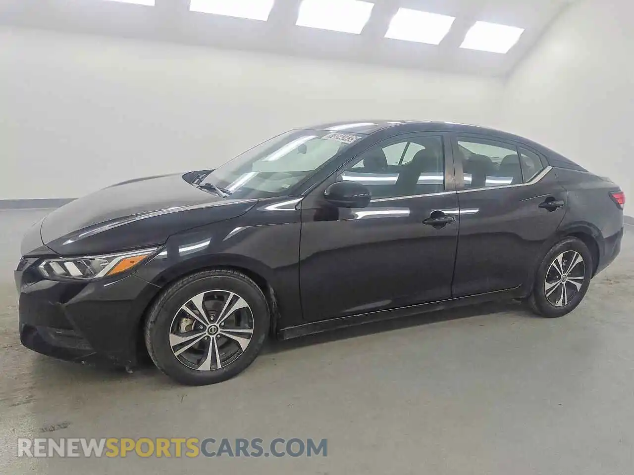 1 Photograph of a damaged car 3N1AB8CV5MY306775 NISSAN SENTRA 2021