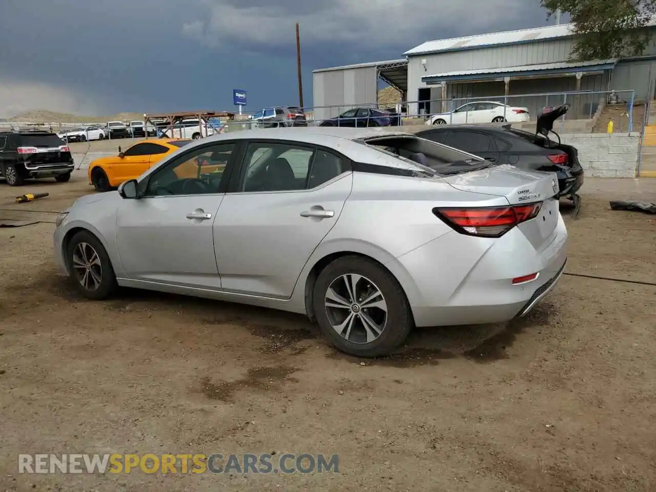 2 Photograph of a damaged car 3N1AB8CV5MY311779 NISSAN SENTRA 2021