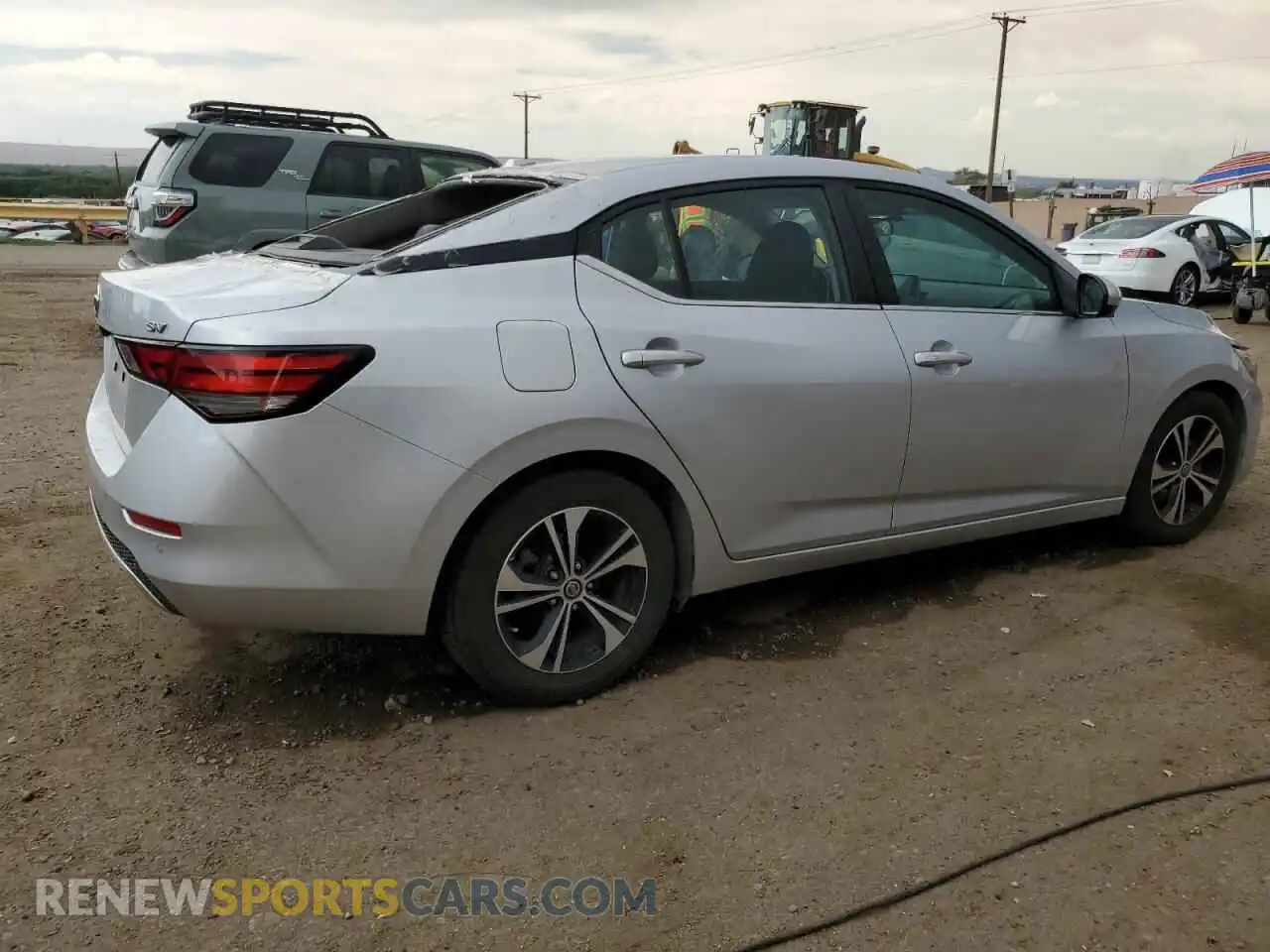 3 Photograph of a damaged car 3N1AB8CV5MY311779 NISSAN SENTRA 2021