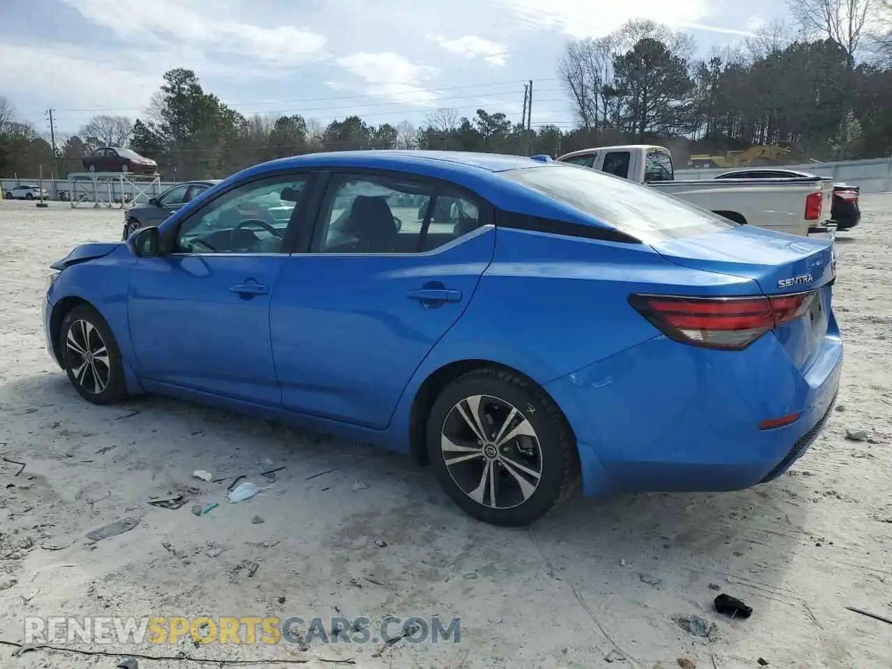 2 Photograph of a damaged car 3N1AB8CV5MY314200 NISSAN SENTRA 2021
