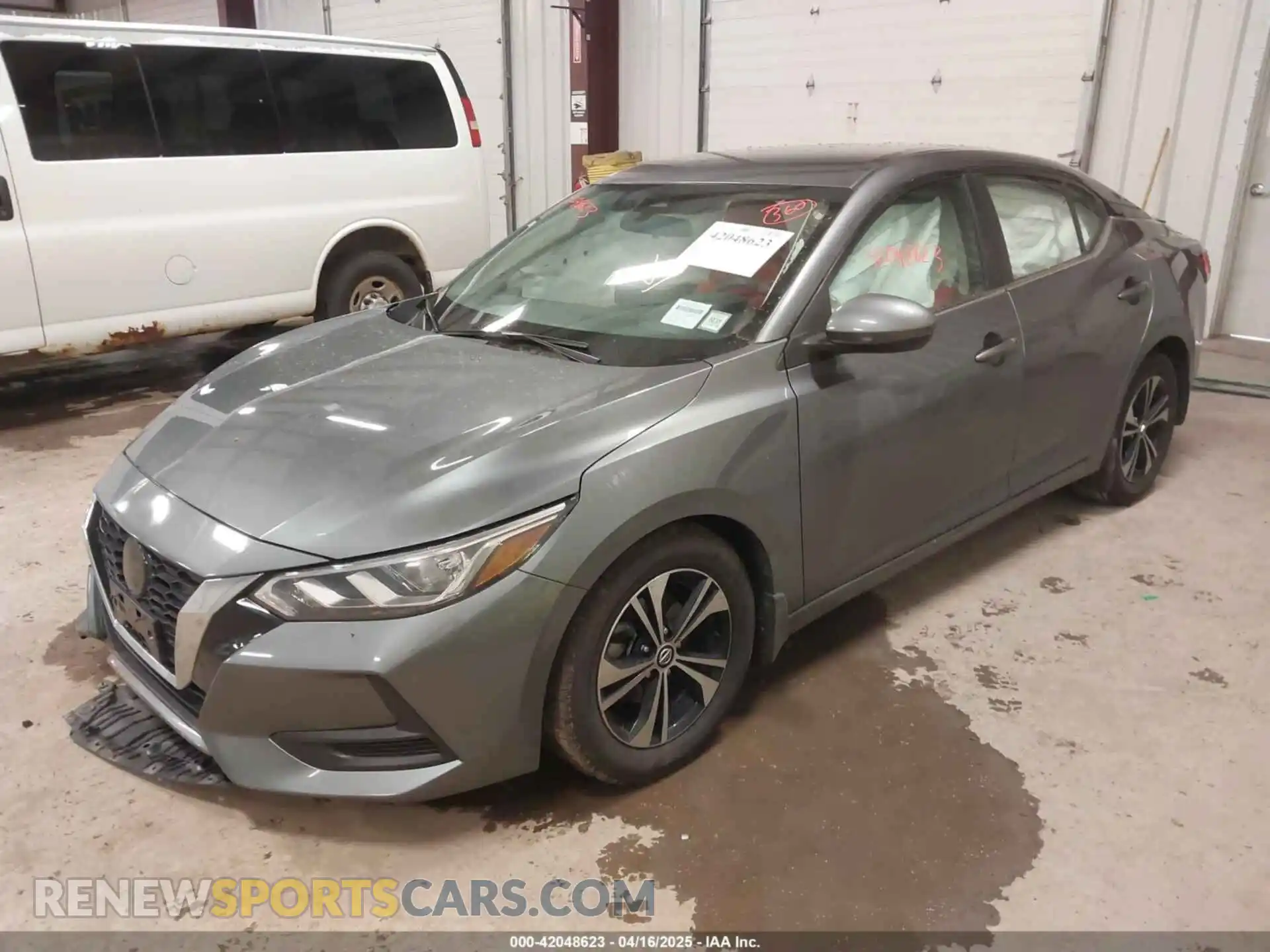 2 Photograph of a damaged car 3N1AB8CV5MY316643 NISSAN SENTRA 2021