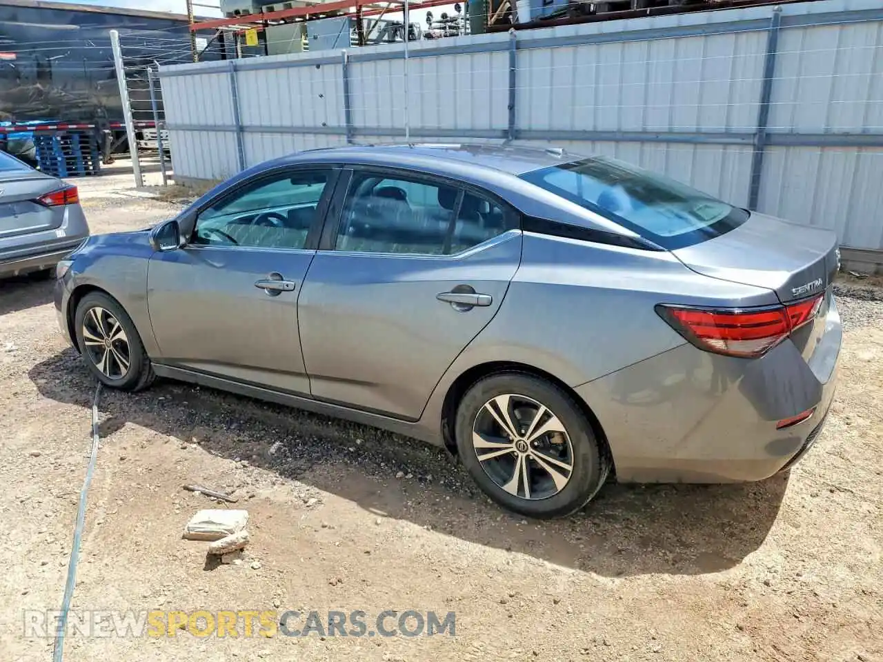 2 Photograph of a damaged car 3N1AB8CV5MY317212 NISSAN SENTRA 2021