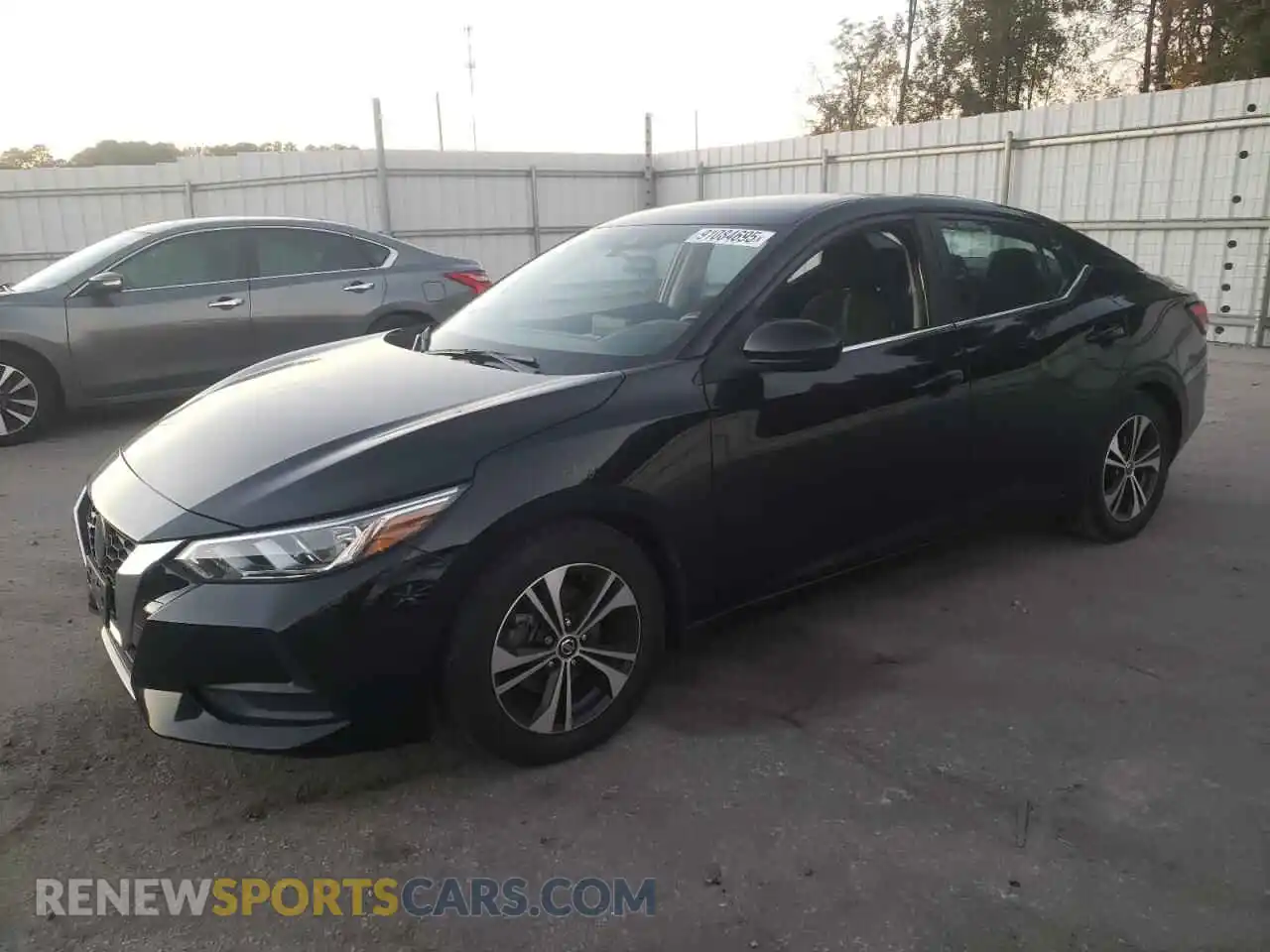 1 Photograph of a damaged car 3N1AB8CV5MY318151 NISSAN SENTRA 2021