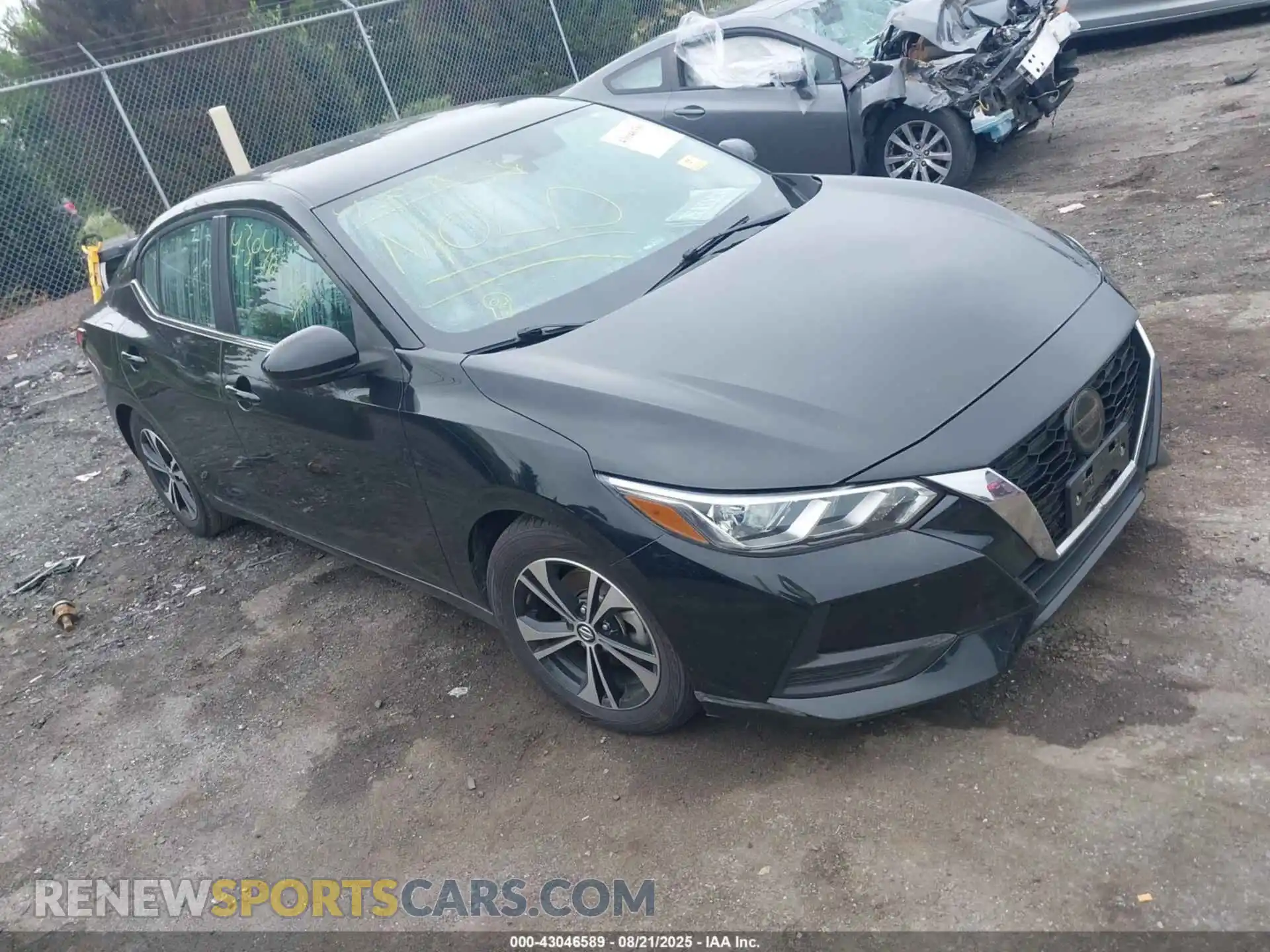 1 Photograph of a damaged car 3N1AB8CV5MY318411 NISSAN SENTRA 2021