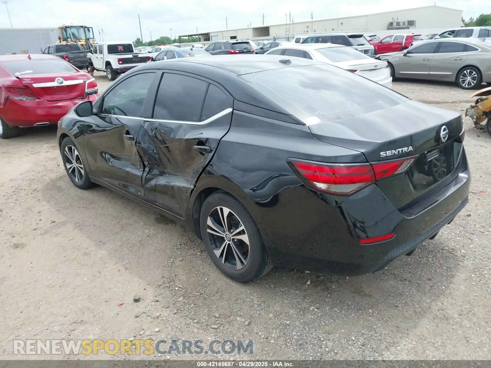 3 Photograph of a damaged car 3N1AB8CV6MY200884 NISSAN SENTRA 2021