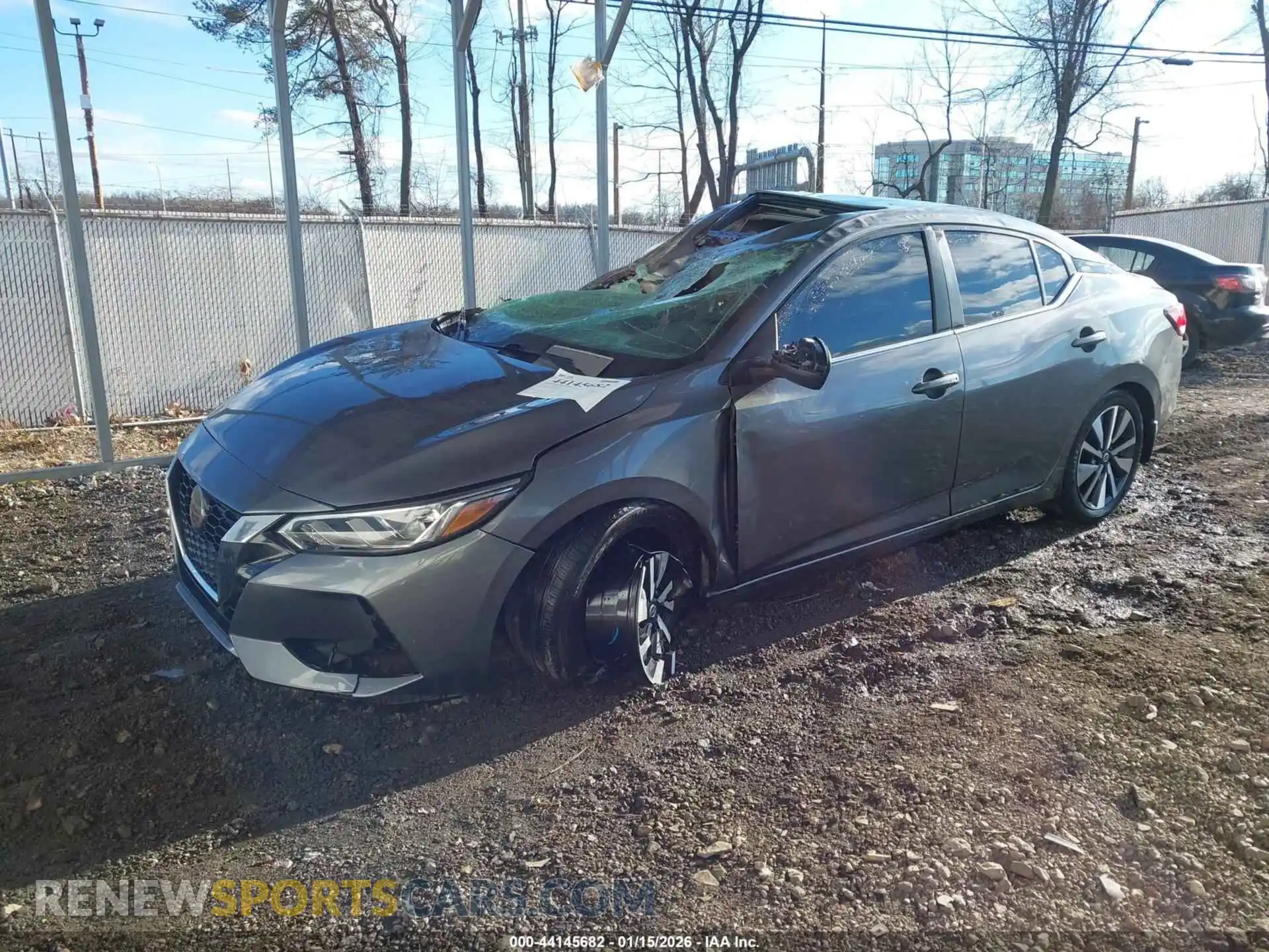 2 Photograph of a damaged car 3N1AB8CV6MY207088 NISSAN SENTRA 2021