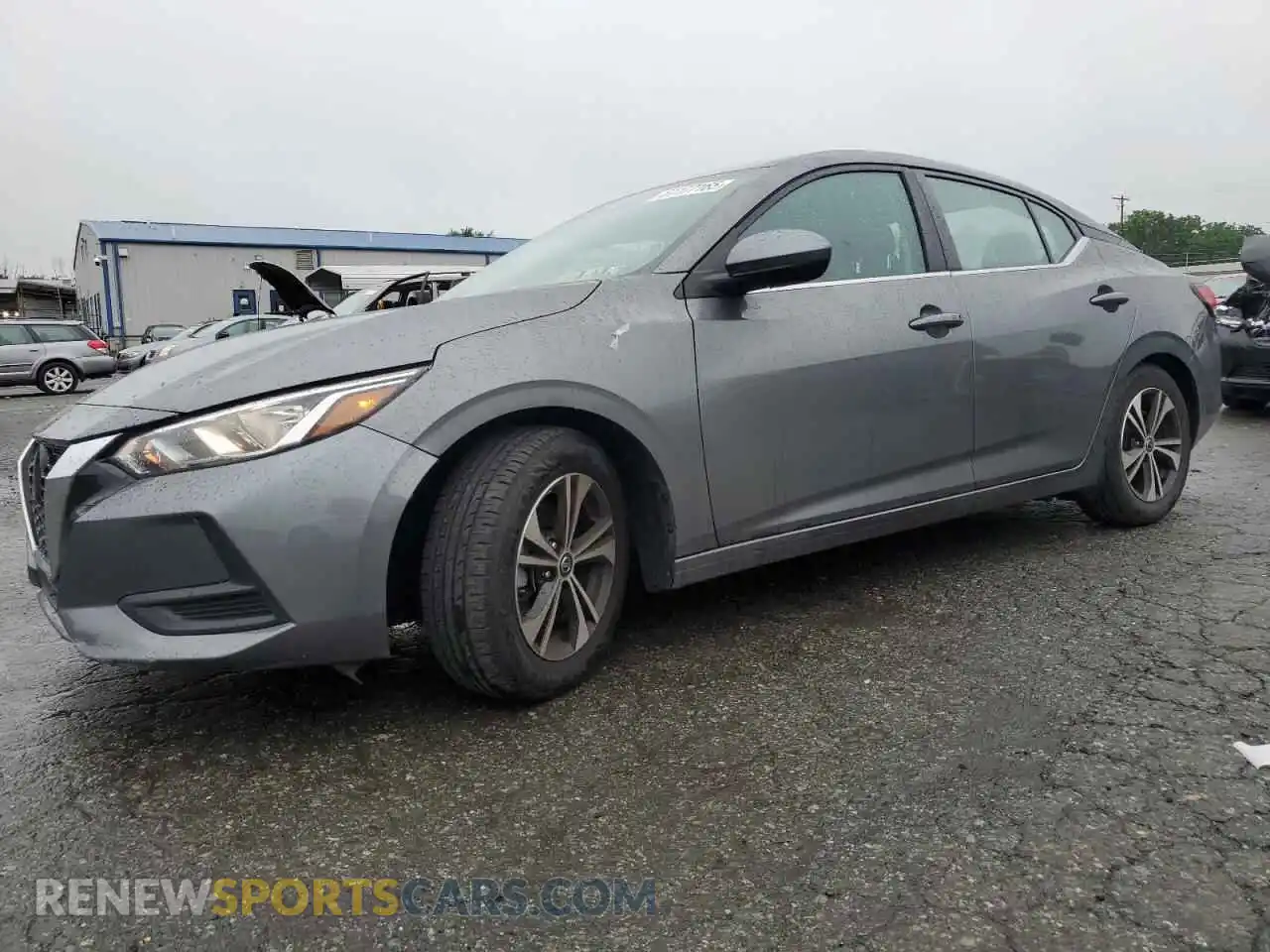 1 Photograph of a damaged car 3N1AB8CV6MY212713 NISSAN SENTRA 2021