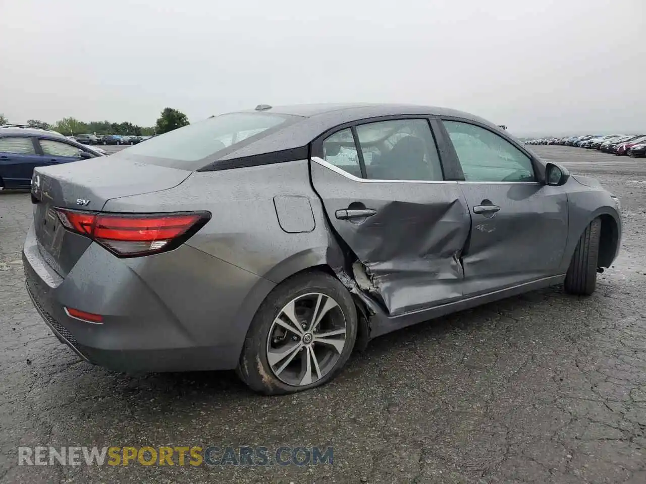 3 Photograph of a damaged car 3N1AB8CV6MY212713 NISSAN SENTRA 2021