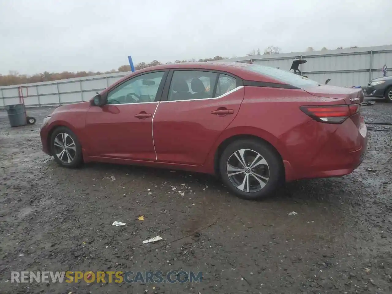 2 Photograph of a damaged car 3N1AB8CV6MY213747 NISSAN SENTRA 2021