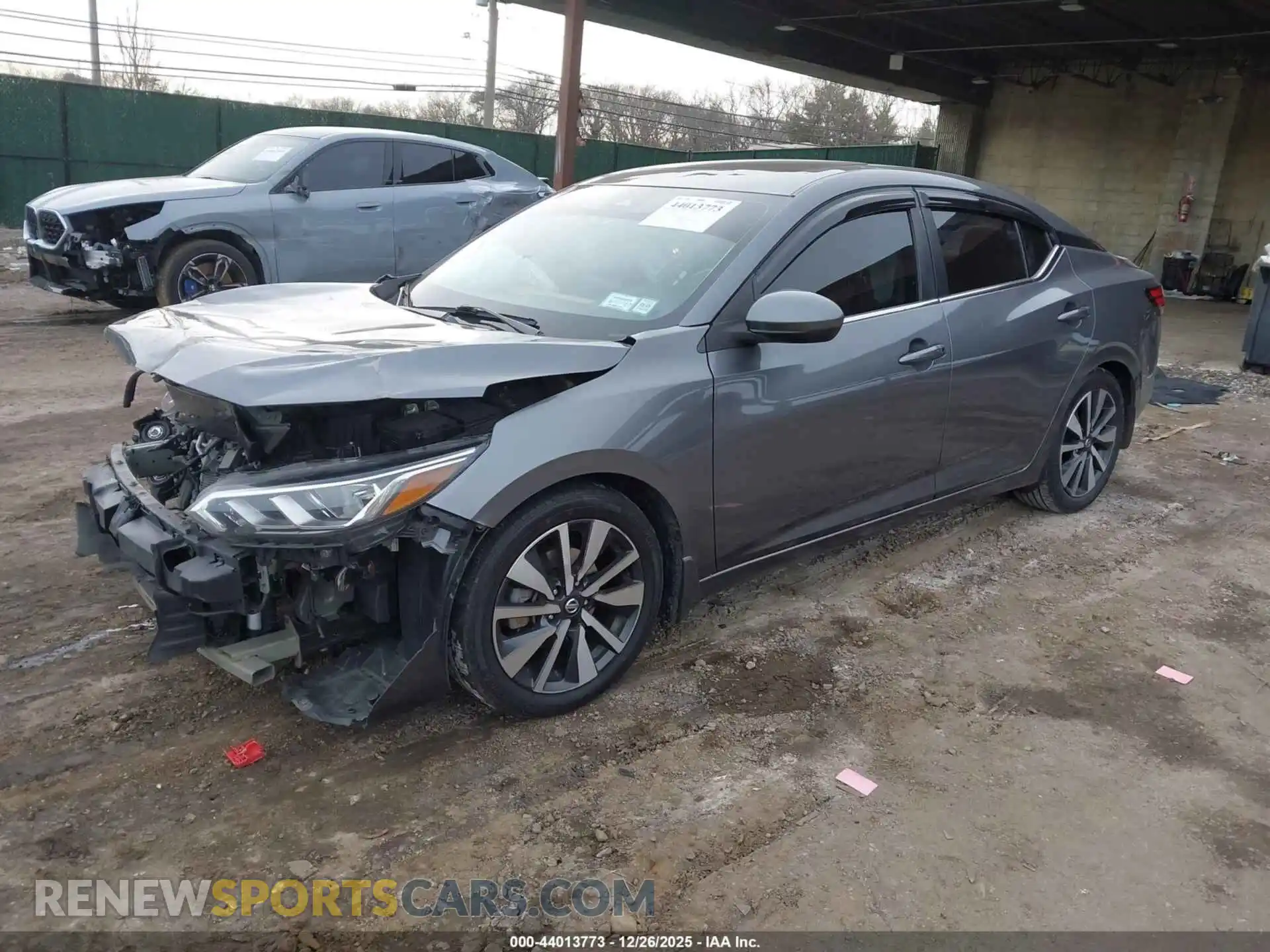 2 Photograph of a damaged car 3N1AB8CV6MY232573 NISSAN SENTRA 2021