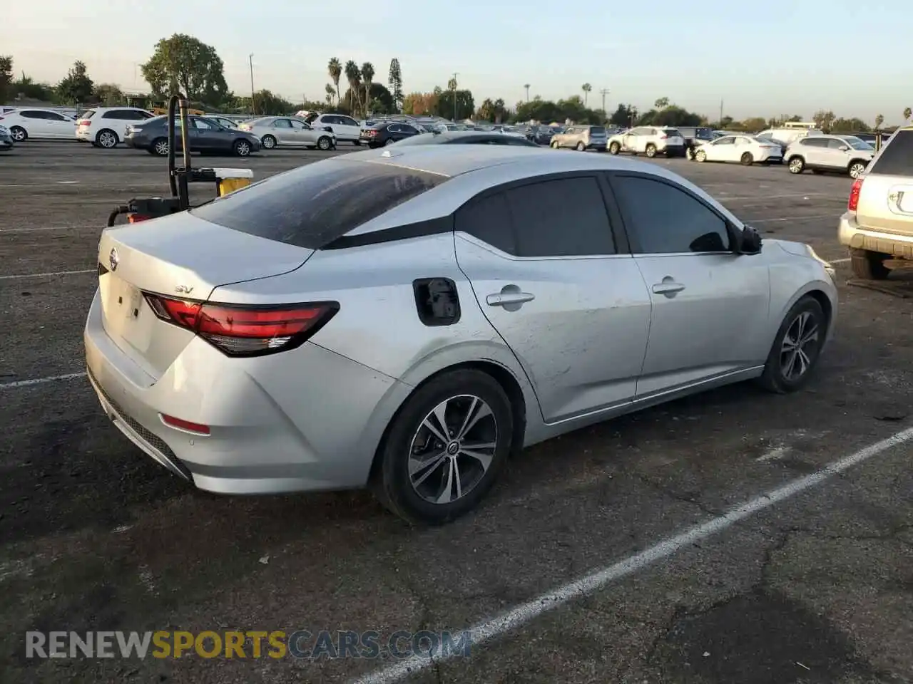 3 Photograph of a damaged car 3N1AB8CV6MY237451 NISSAN SENTRA 2021