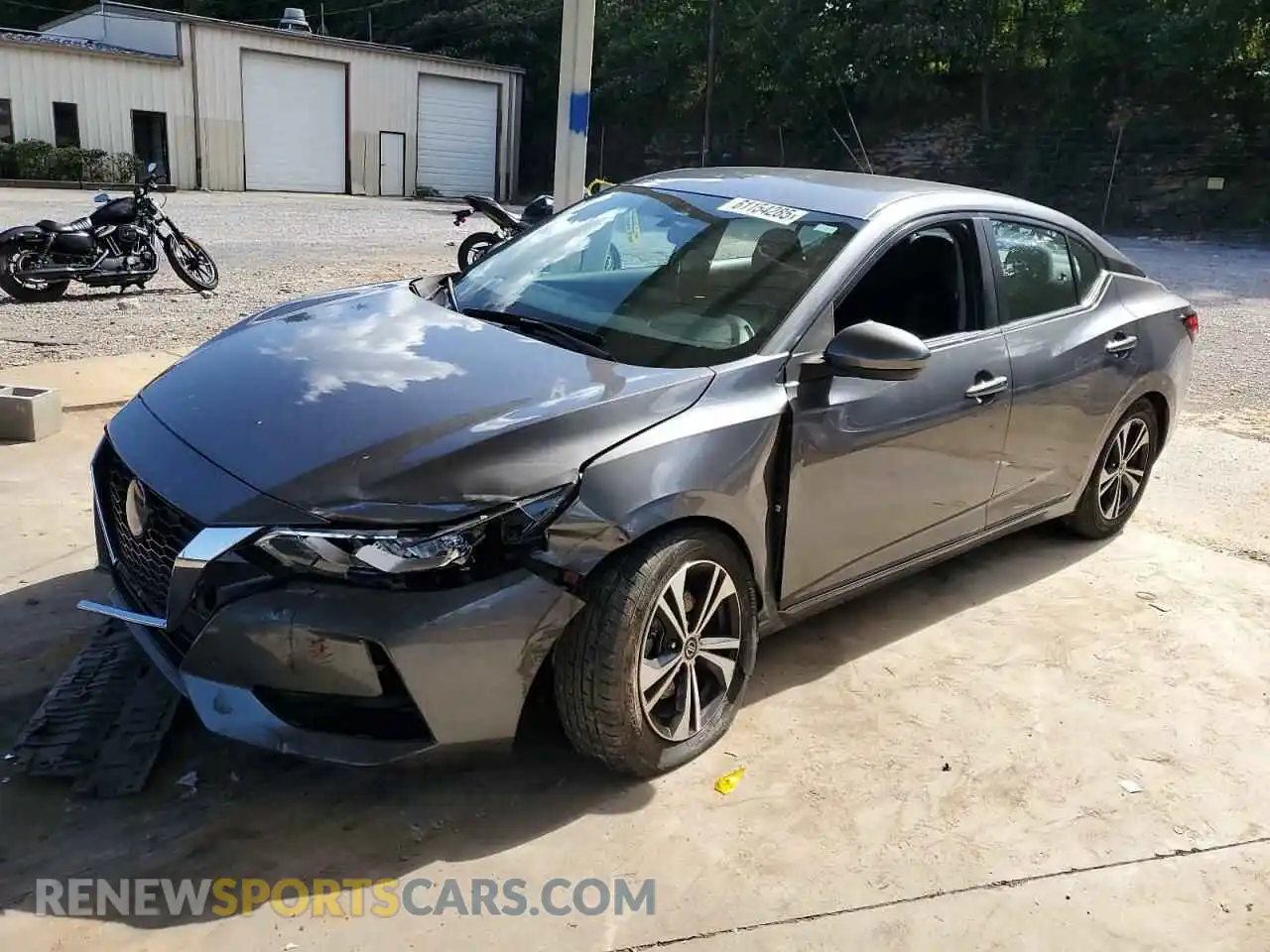 1 fotografías del automóvil dañado 3N1AB8CV6MY241693 NISSAN SENTRA 2021