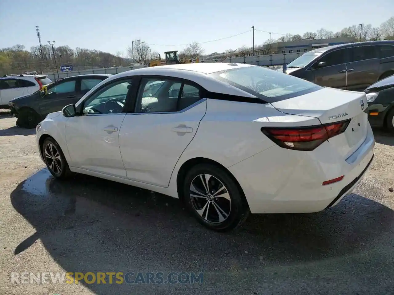 2 Photograph of a damaged car 3N1AB8CV6MY251219 NISSAN SENTRA 2021