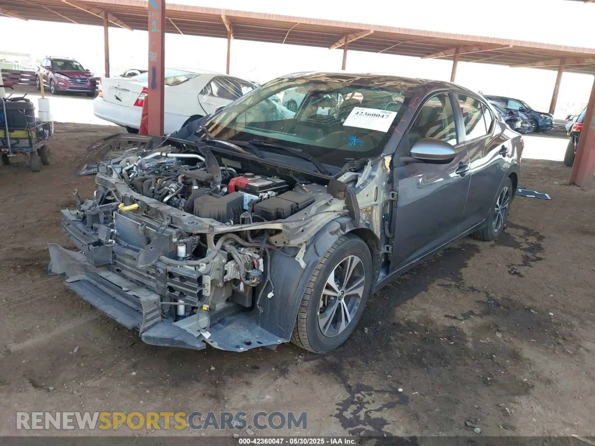 2 Фотография поврежденного автомобиля 3N1AB8CV6MY269509 NISSAN SENTRA 2021