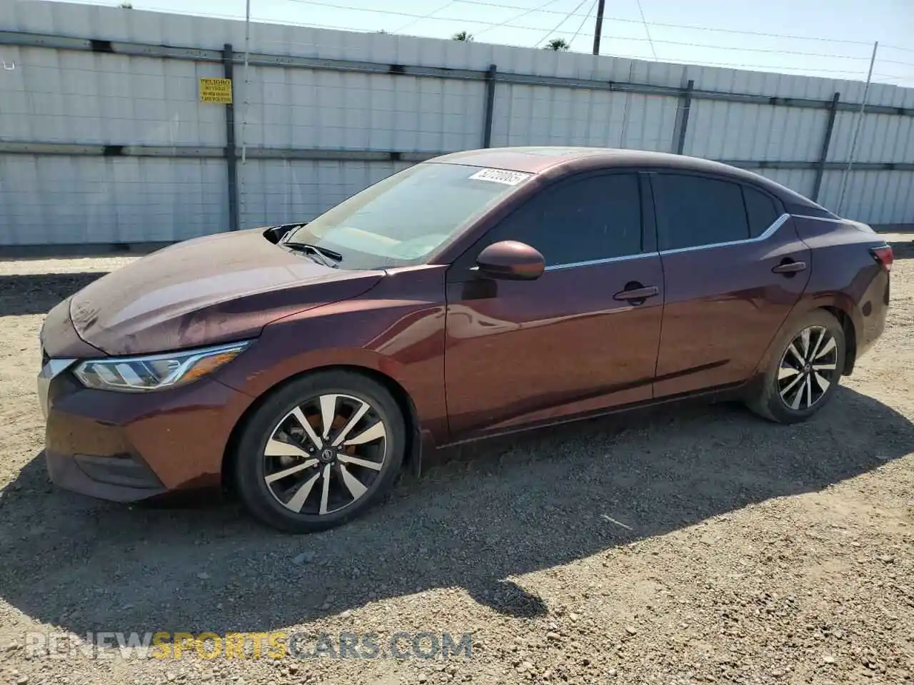 1 Photograph of a damaged car 3N1AB8CV6MY269848 NISSAN SENTRA 2021