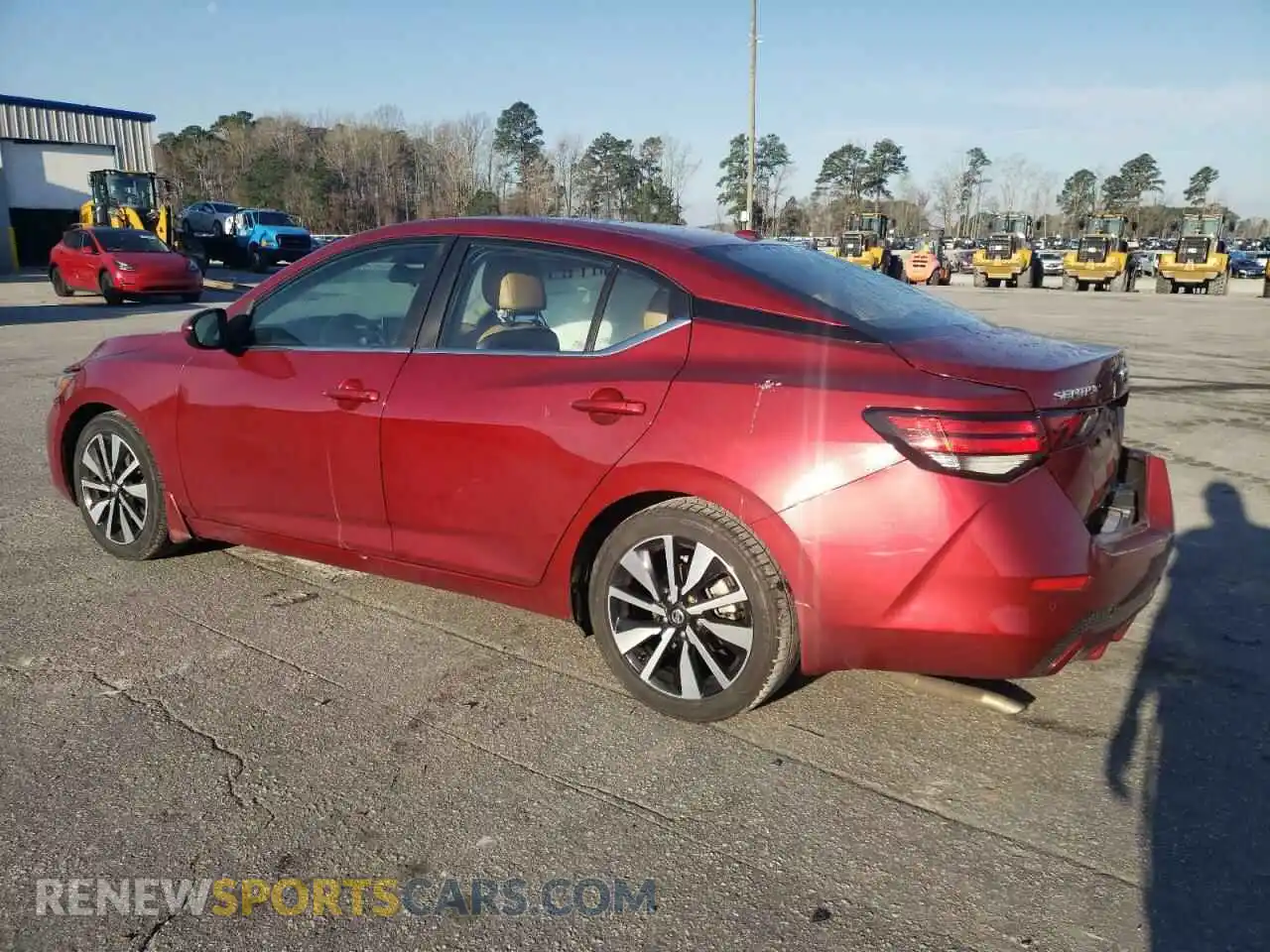 2 Photograph of a damaged car 3N1AB8CV6MY270935 NISSAN SENTRA 2021