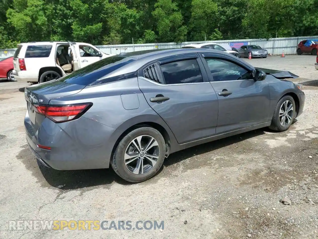 3 Photograph of a damaged car 3N1AB8CV6MY276153 NISSAN SENTRA 2021