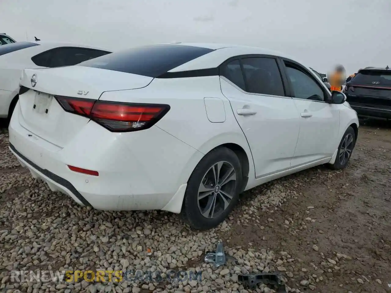 3 Photograph of a damaged car 3N1AB8CV6MY289954 NISSAN SENTRA 2021
