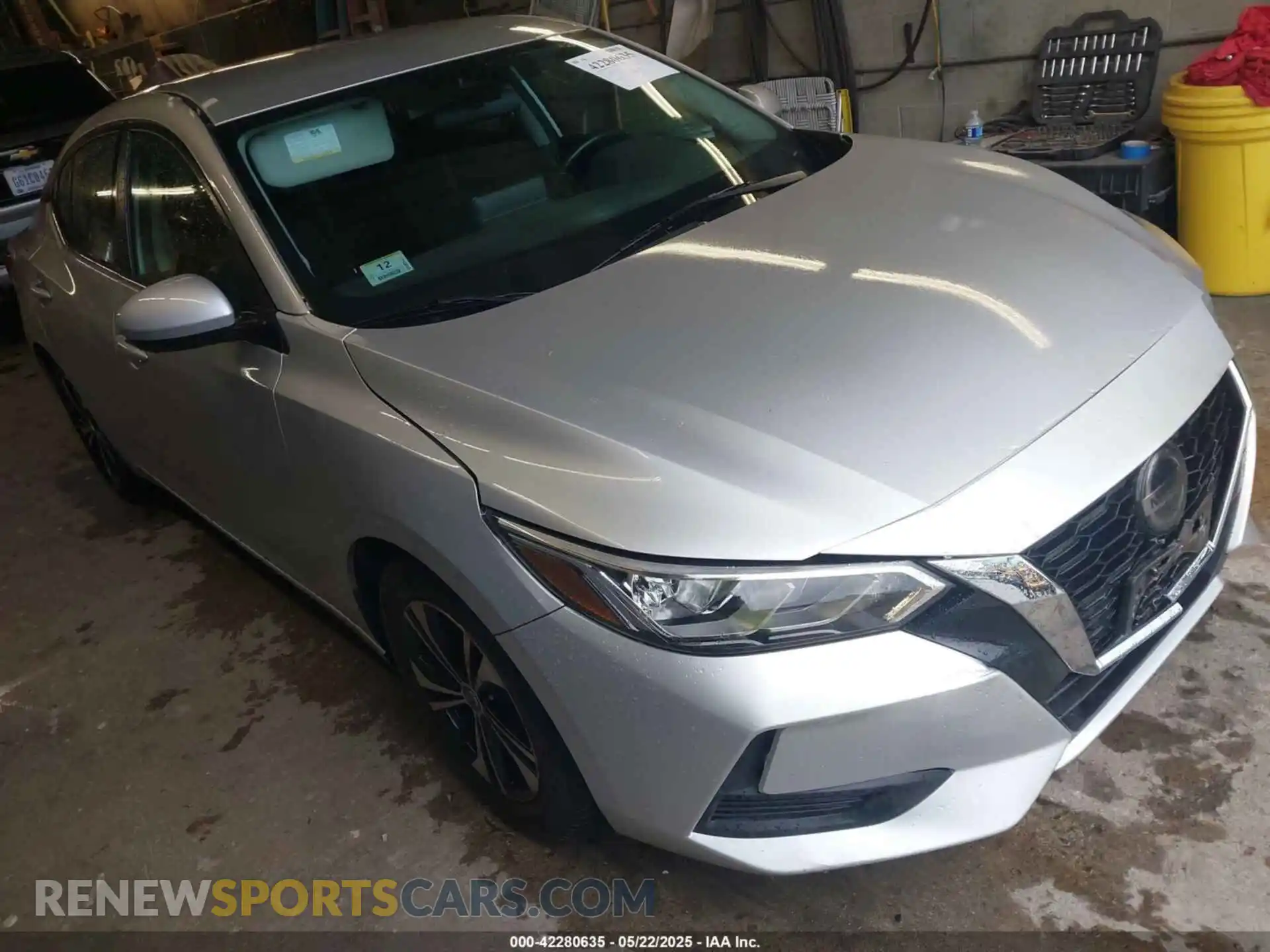 1 Photograph of a damaged car 3N1AB8CV6MY293213 NISSAN SENTRA 2021