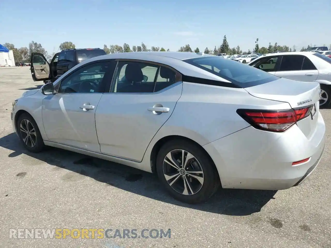 2 Photograph of a damaged car 3N1AB8CV6MY299075 NISSAN SENTRA 2021