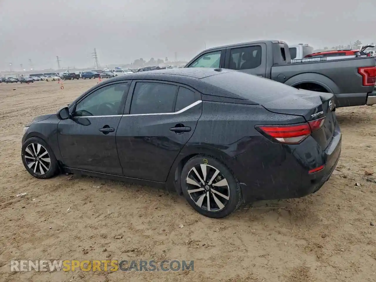 2 Photograph of a damaged car 3N1AB8CV6MY300032 NISSAN SENTRA 2021