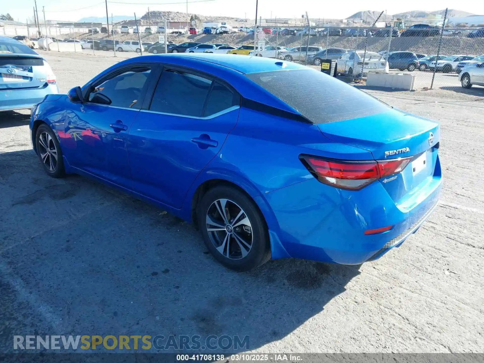 3 Photograph of a damaged car 3N1AB8CV6MY304209 NISSAN SENTRA 2021