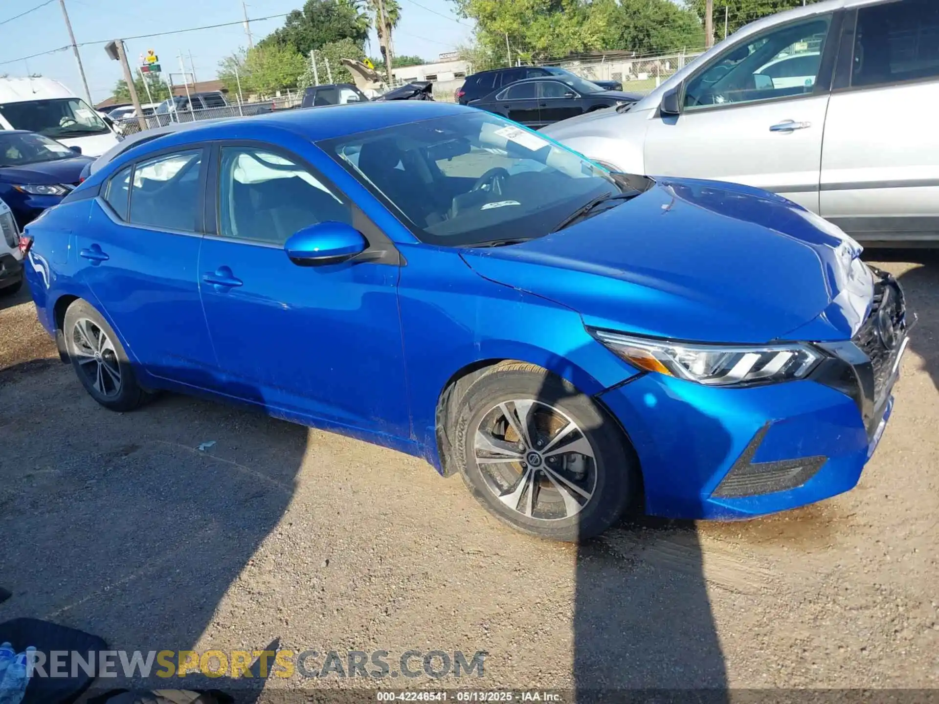 1 Photograph of a damaged car 3N1AB8CV6MY313363 NISSAN SENTRA 2021