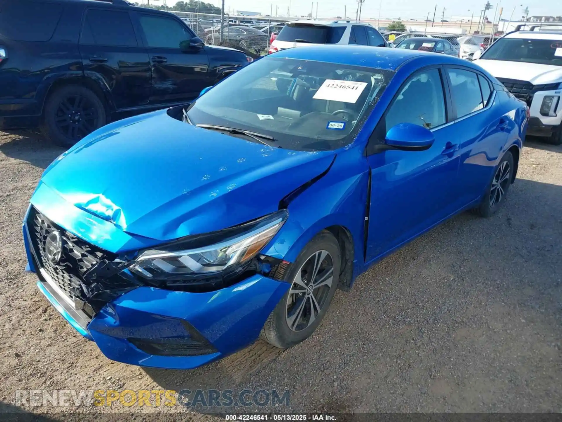 2 Photograph of a damaged car 3N1AB8CV6MY313363 NISSAN SENTRA 2021