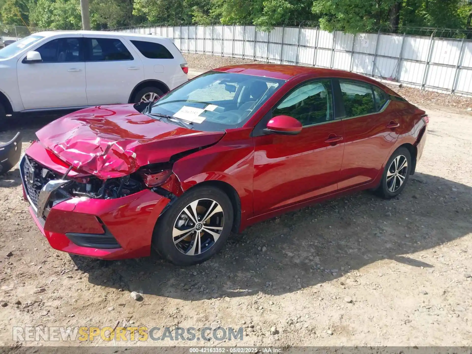 2 Photograph of a damaged car 3N1AB8CV6MY319762 NISSAN SENTRA 2021