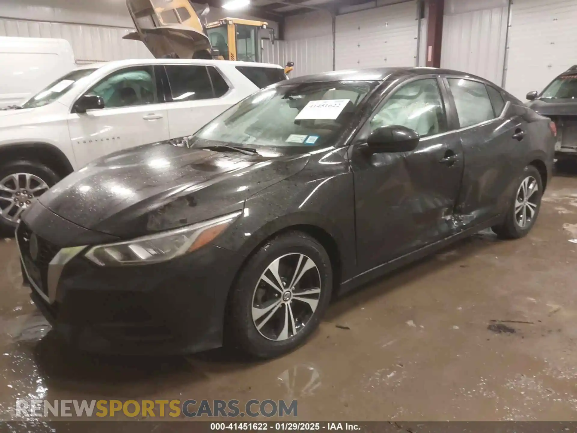 2 Photograph of a damaged car 3N1AB8CV6MY321351 NISSAN SENTRA 2021