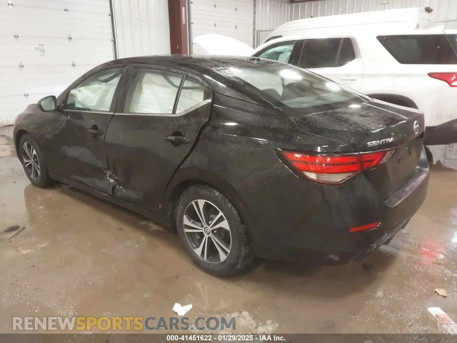 3 Photograph of a damaged car 3N1AB8CV6MY321351 NISSAN SENTRA 2021