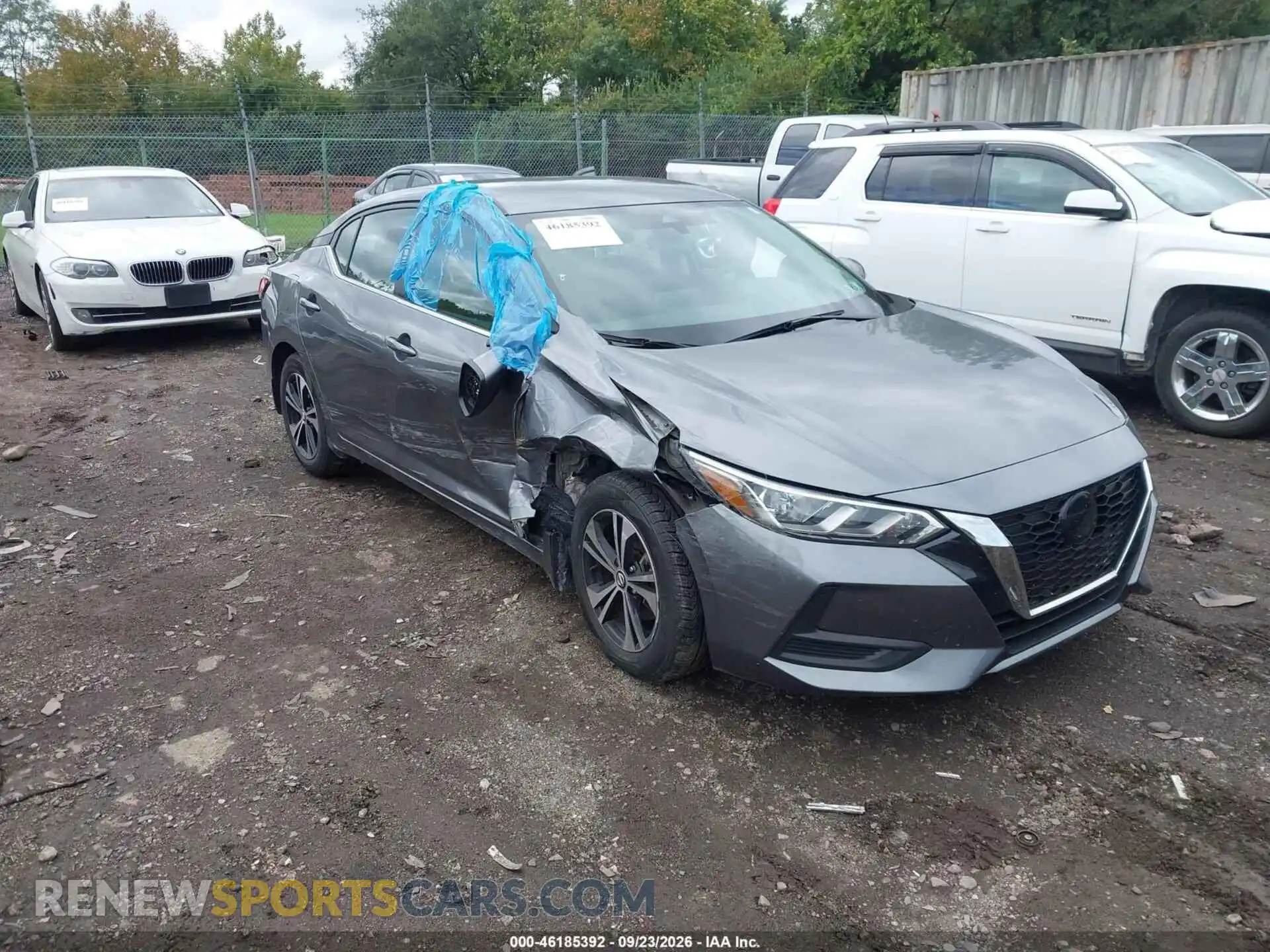 1 Photograph of a damaged car 3N1AB8CV6MY328090 NISSAN SENTRA 2021