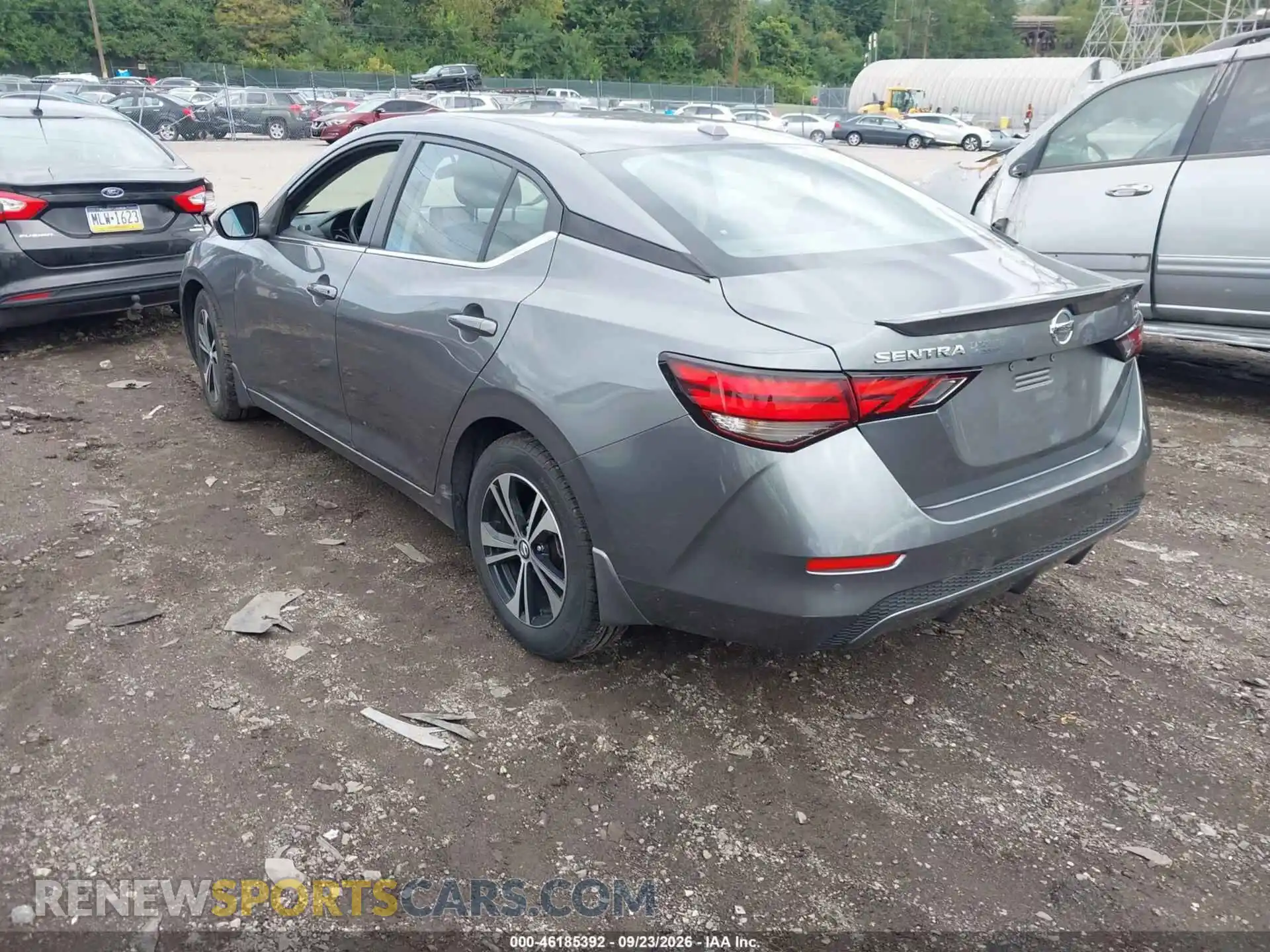 3 Photograph of a damaged car 3N1AB8CV6MY328090 NISSAN SENTRA 2021