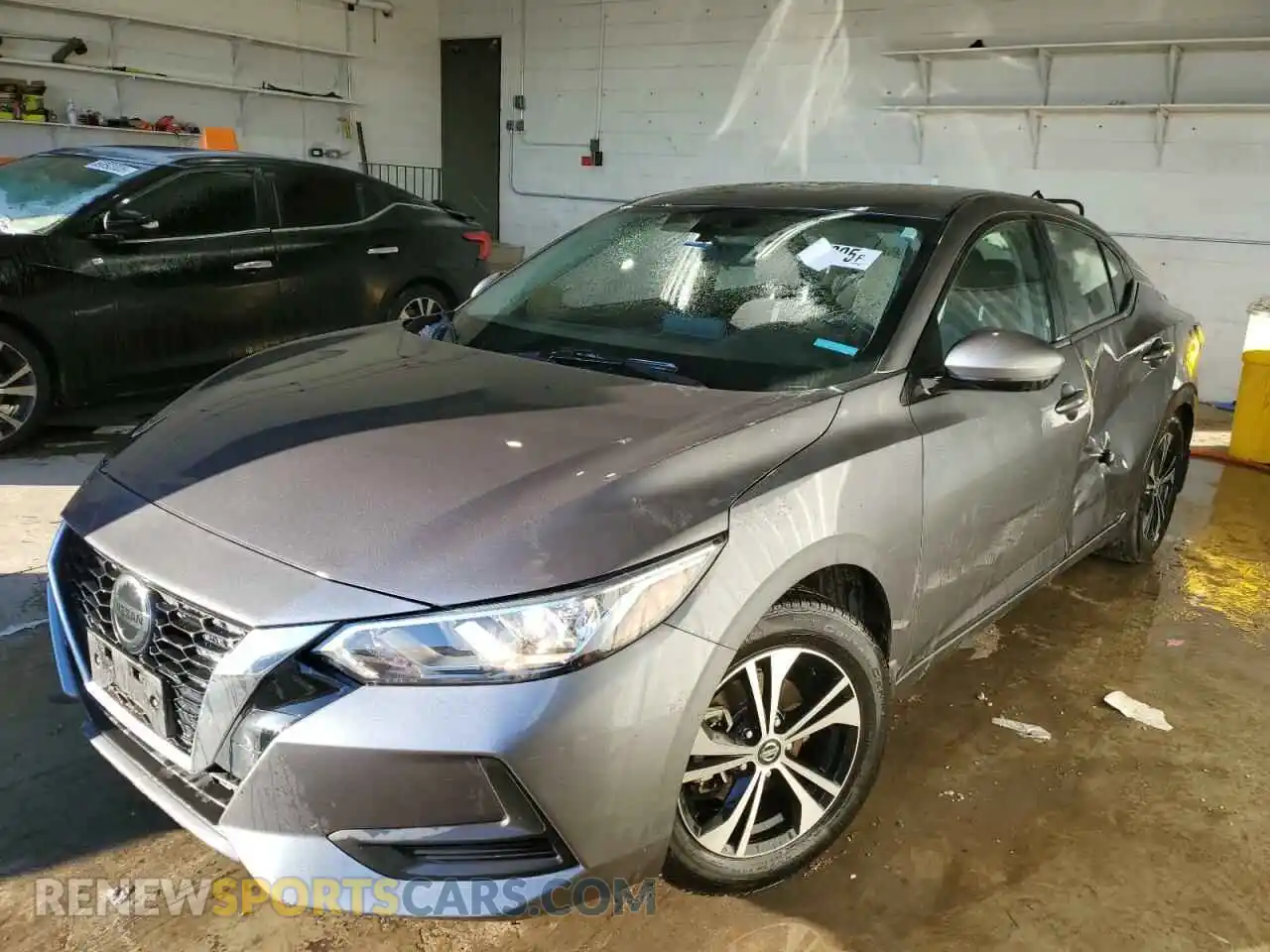 1 Photograph of a damaged car 3N1AB8CV7MY202594 NISSAN SENTRA 2021