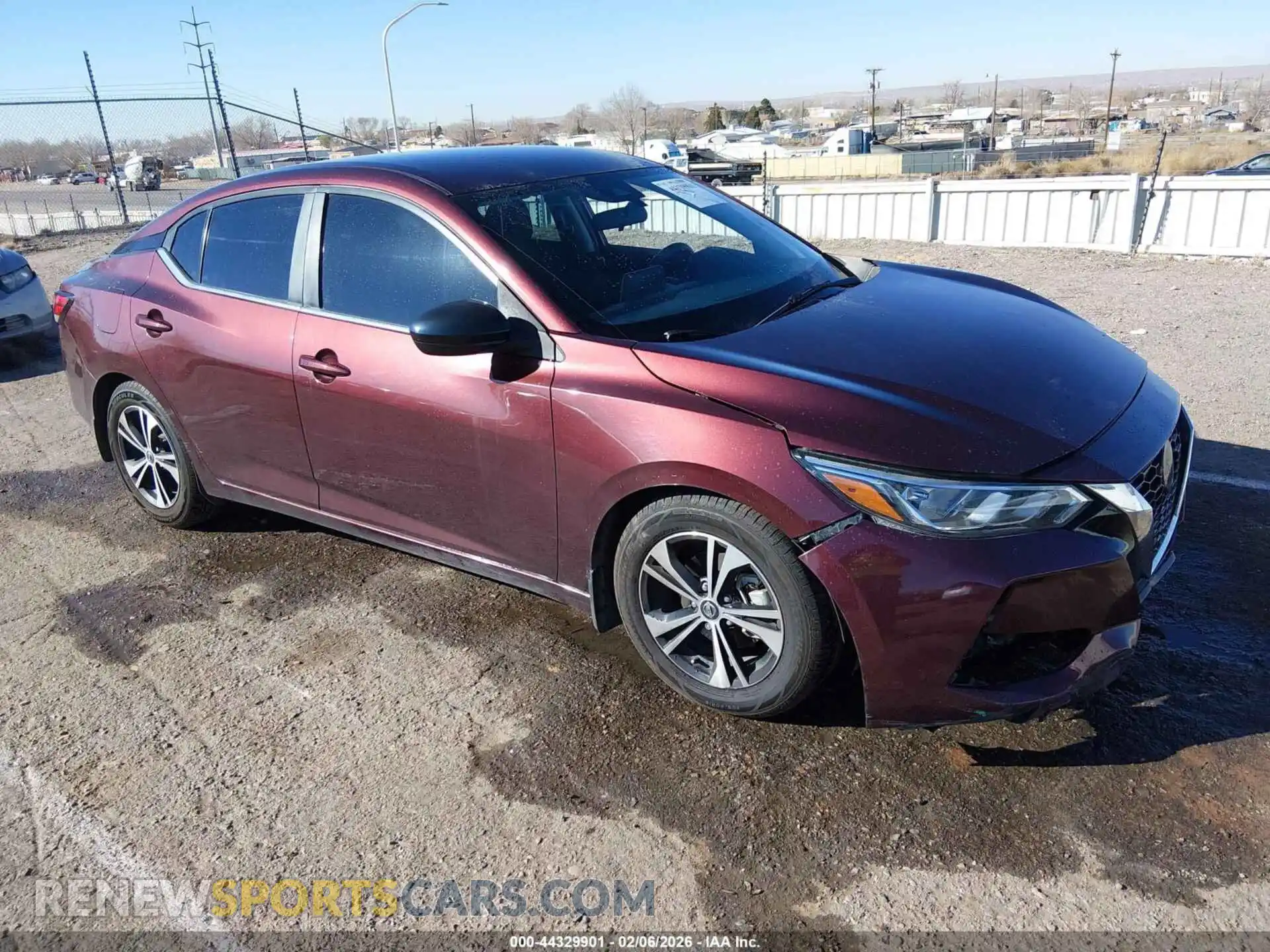 1 Photograph of a damaged car 3N1AB8CV7MY212932 NISSAN SENTRA 2021