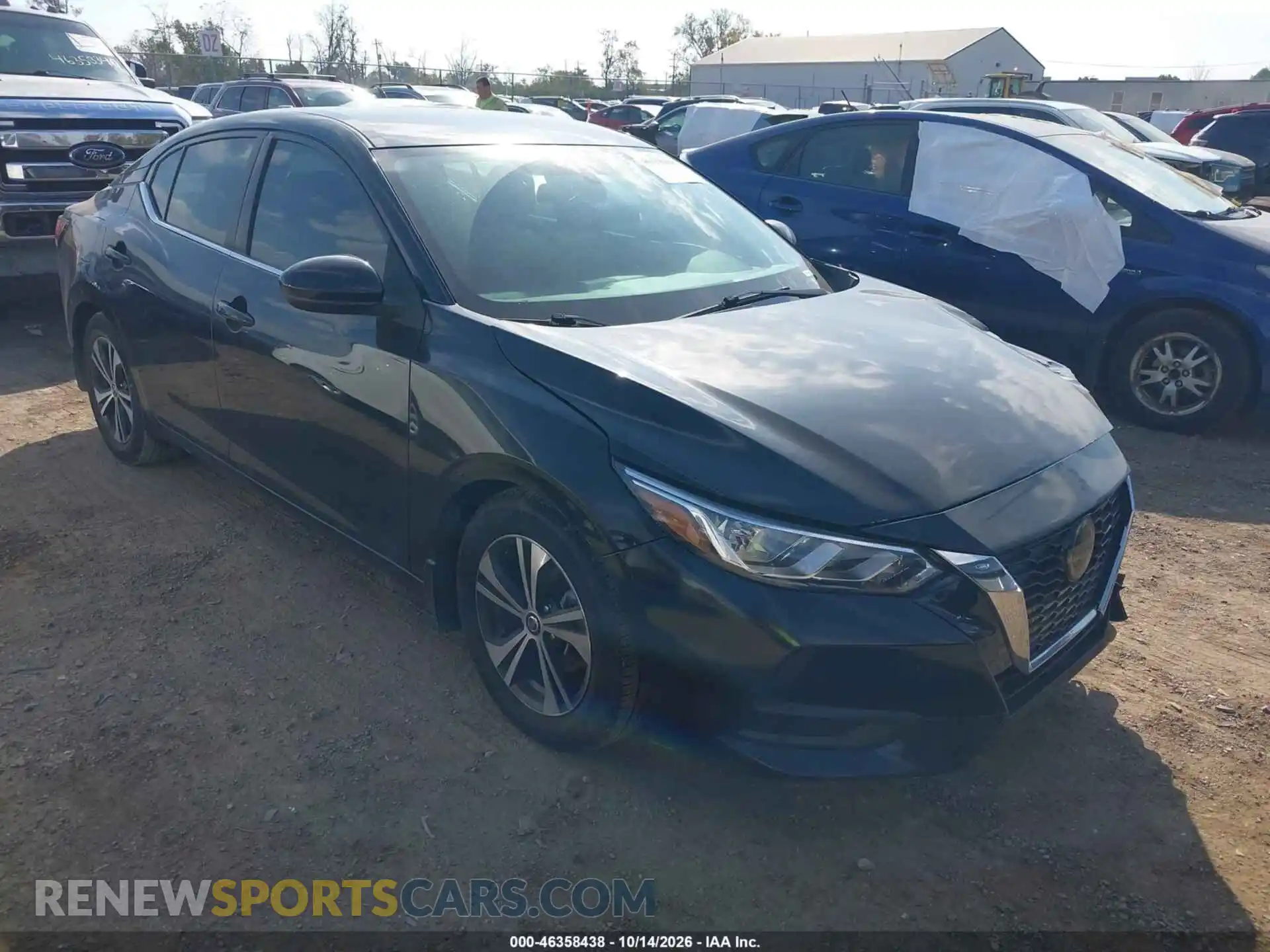 1 Photograph of a damaged car 3N1AB8CV7MY214776 NISSAN SENTRA 2021