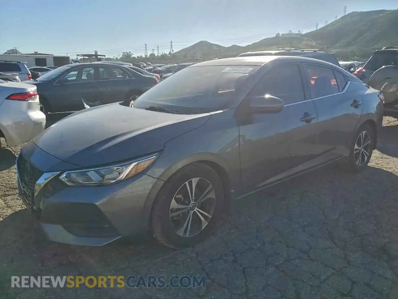 1 Photograph of a damaged car 3N1AB8CV7MY214972 NISSAN SENTRA 2021
