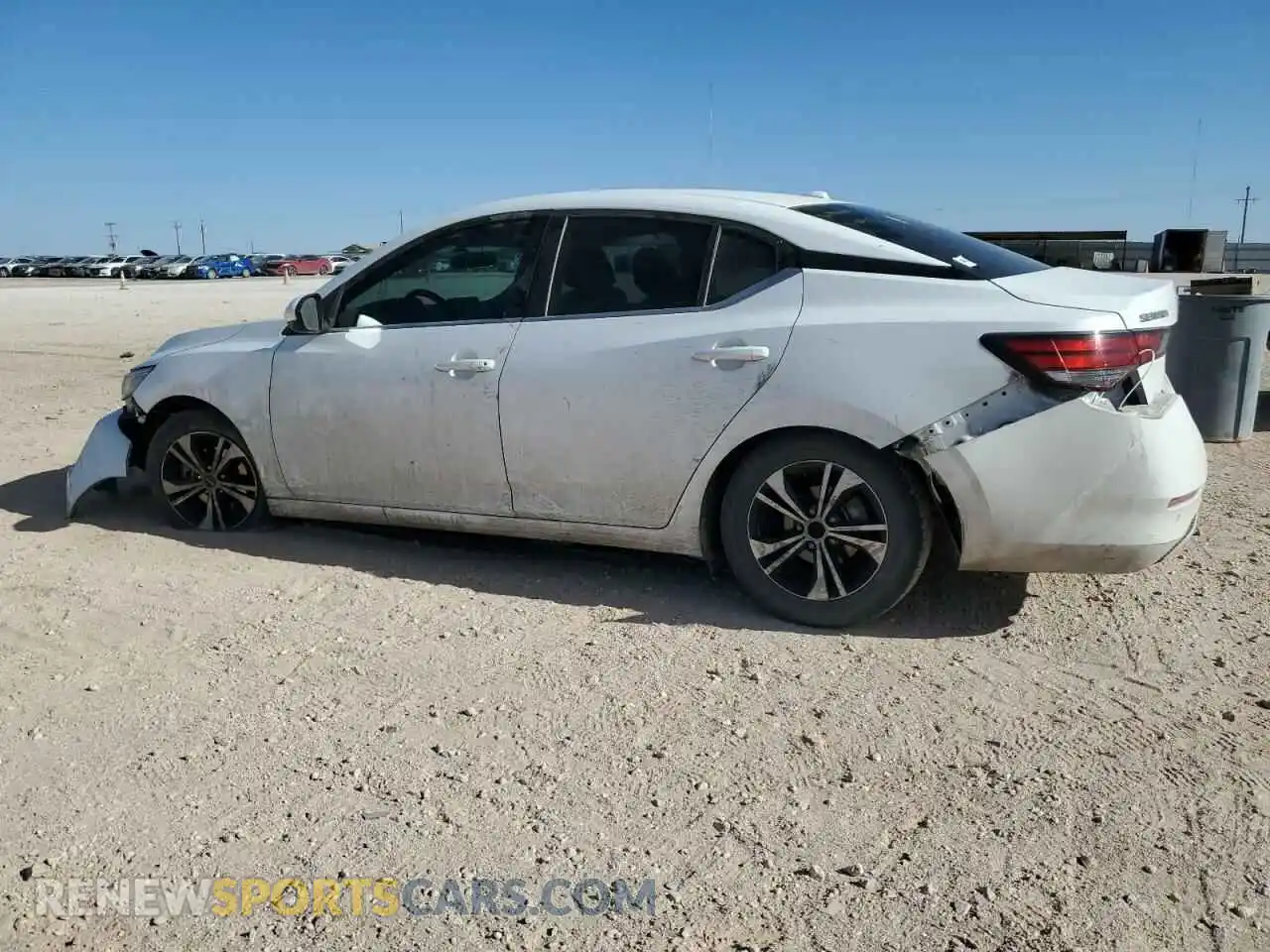 2 Photograph of a damaged car 3N1AB8CV7MY216012 NISSAN SENTRA 2021