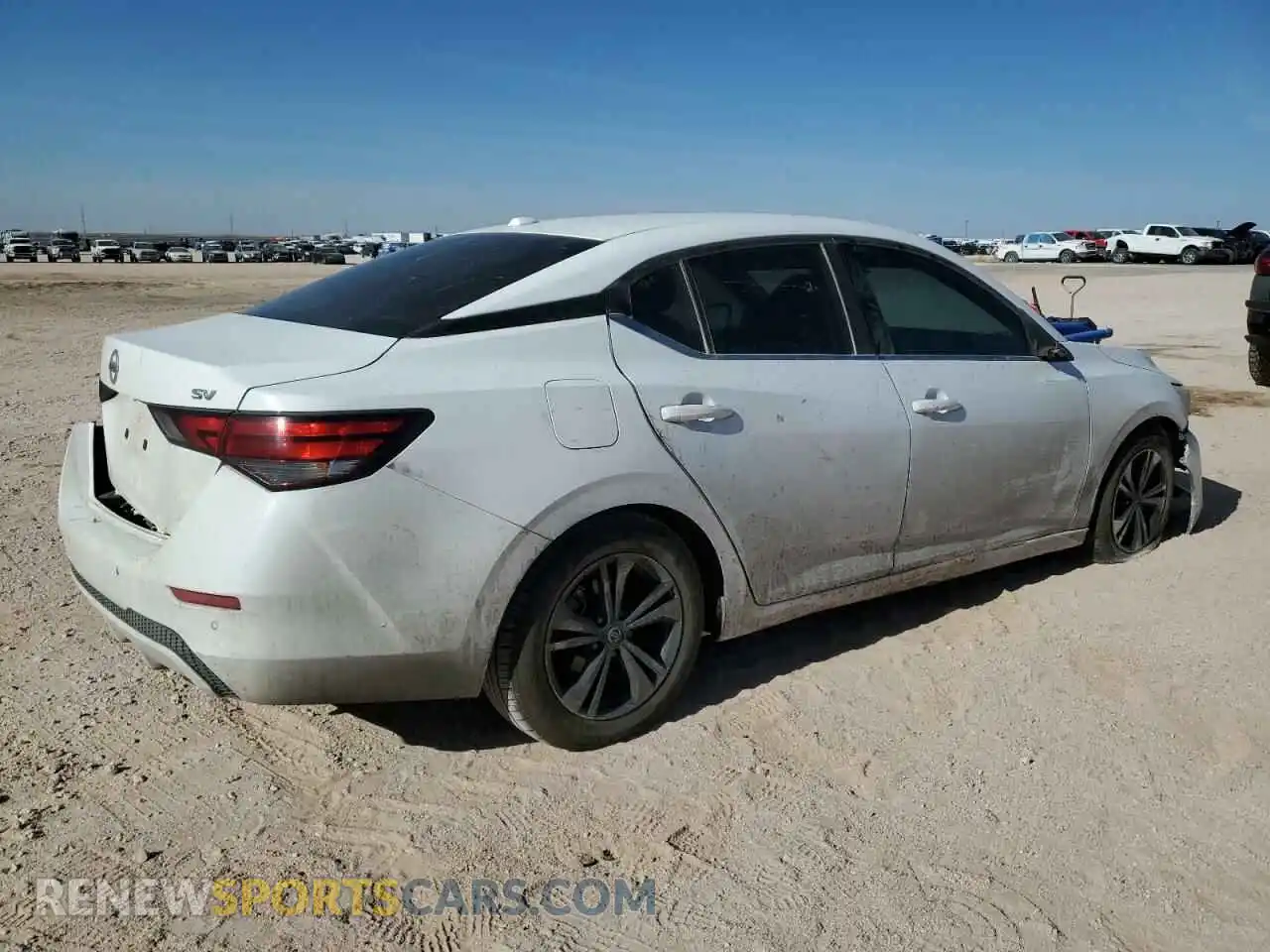 3 Photograph of a damaged car 3N1AB8CV7MY216012 NISSAN SENTRA 2021